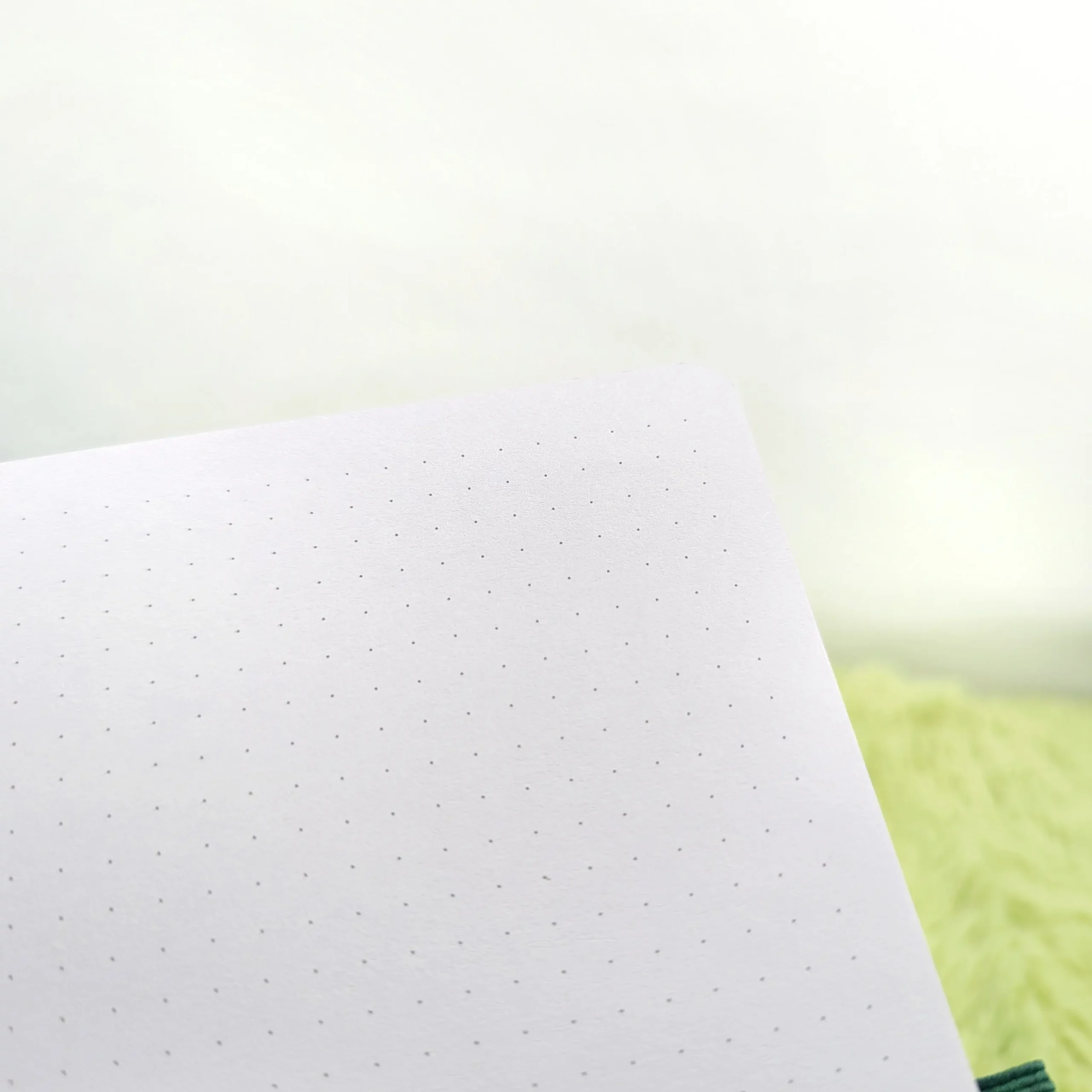 Druidic Sword Dot Grid Notebook in Dark Green, photo 3