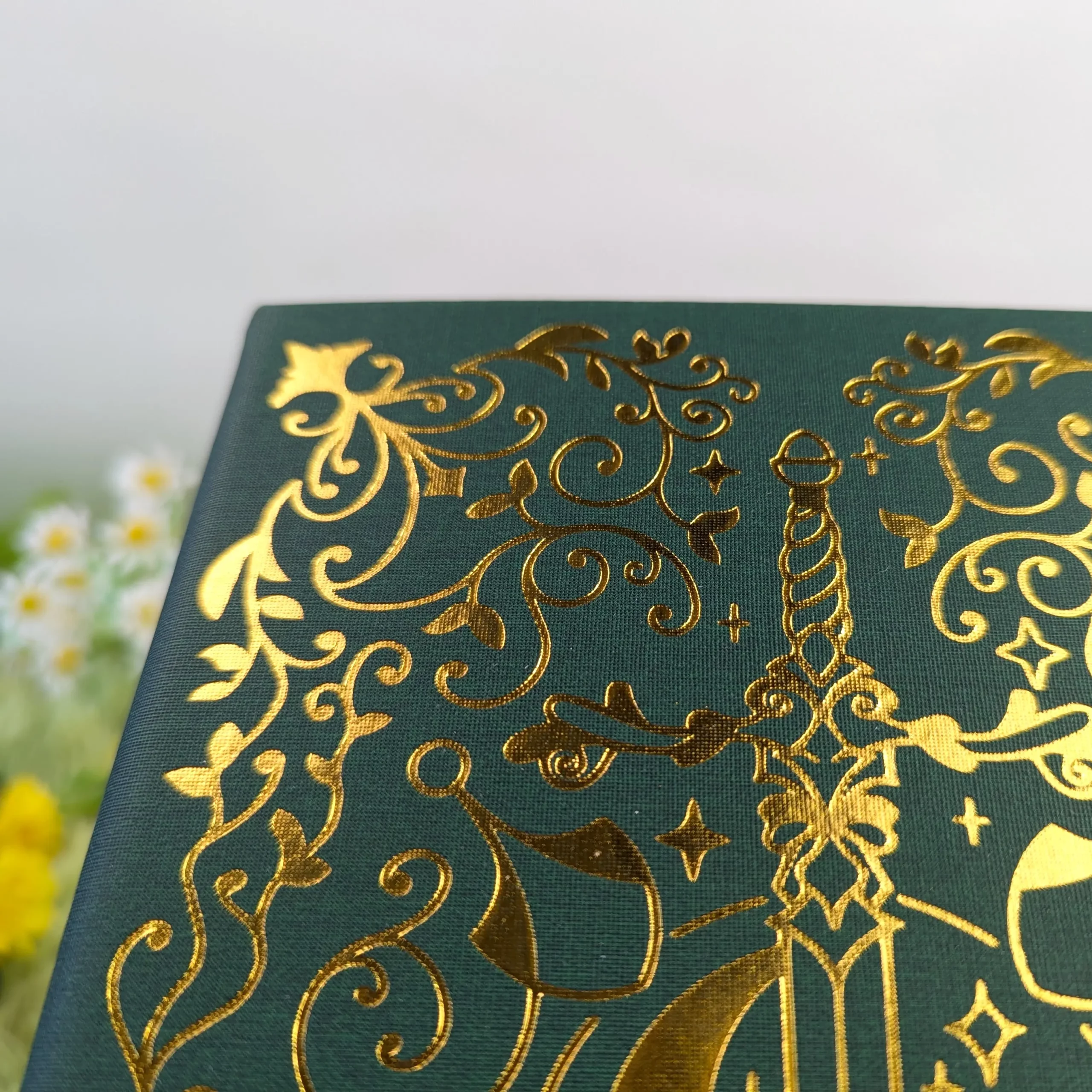 Druidic Sword Dot Grid Notebook in Dark Green, photo 9