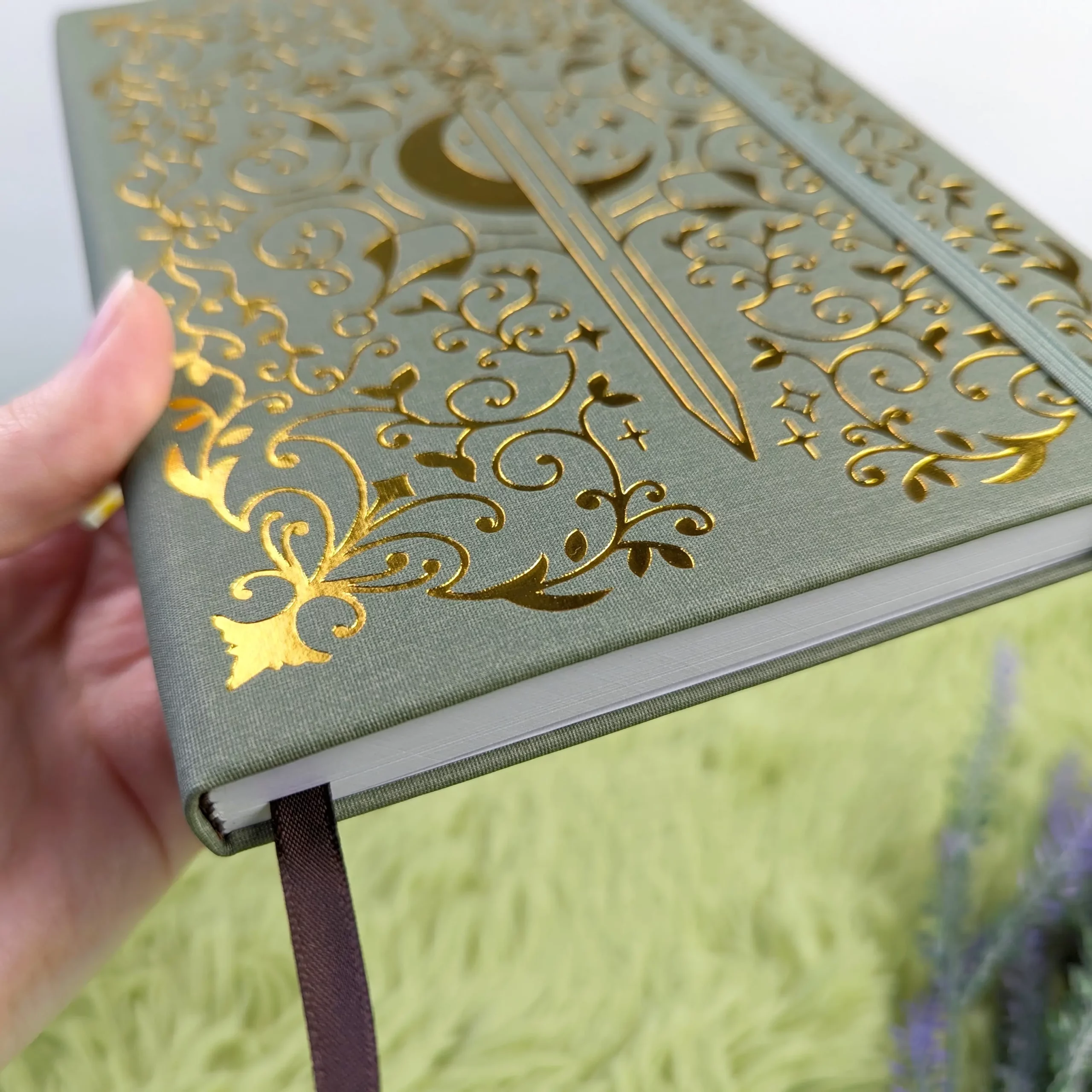 Druidic Sword Dot Grid Notebook in Light Green, photo 8