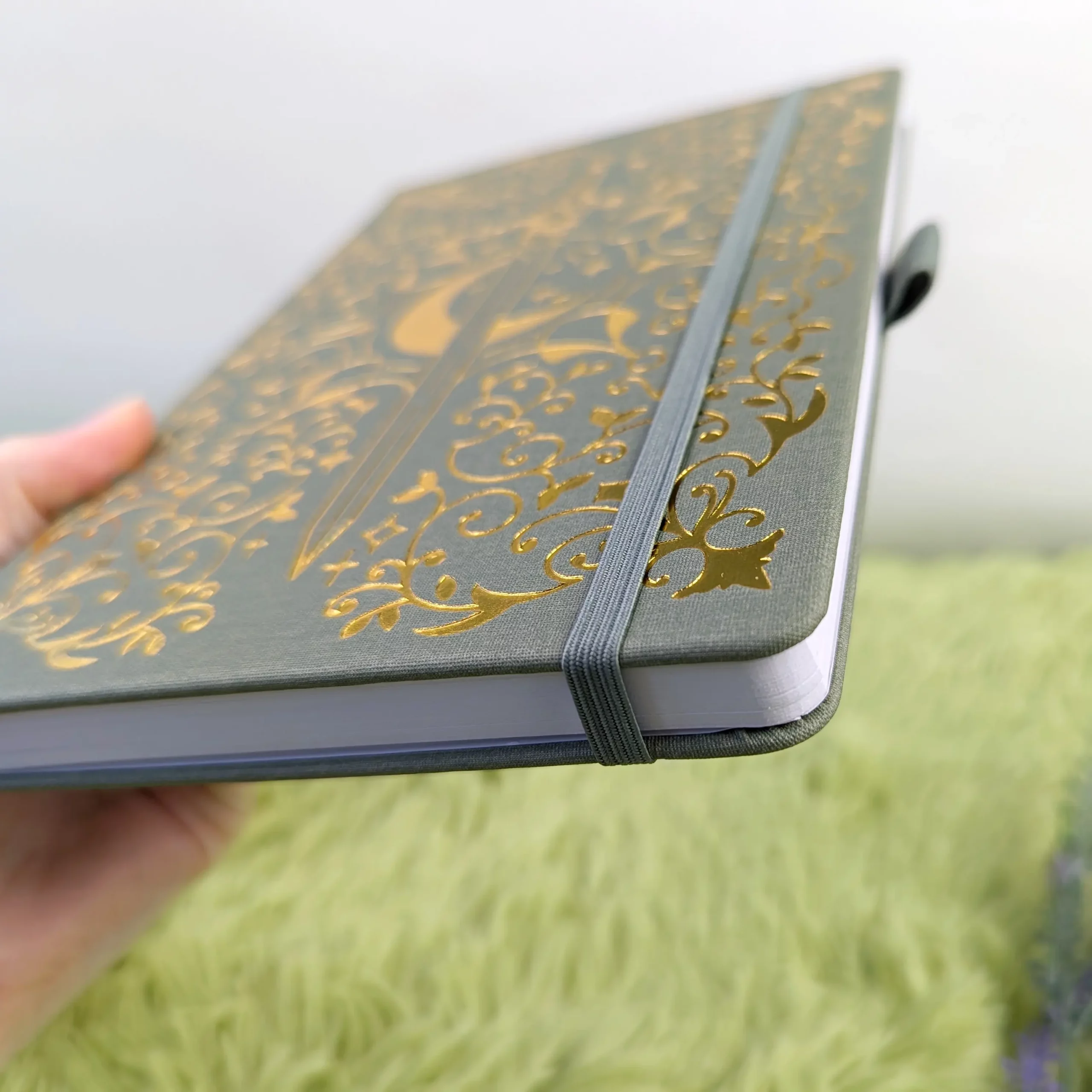 Druidic Sword Dot Grid Notebook in Light Green, photo 7