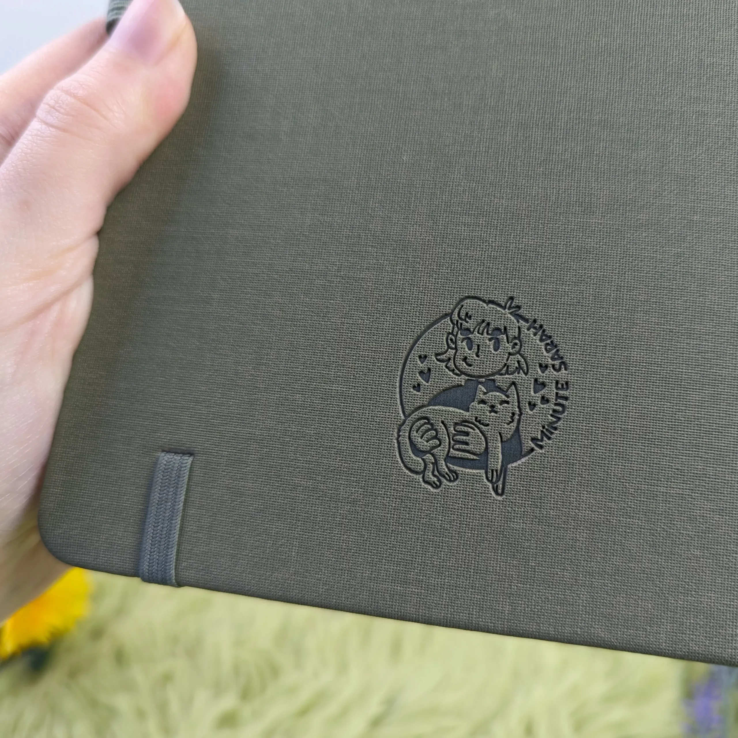 Druidic Sword Dot Grid Notebook in Light Green, photo 3