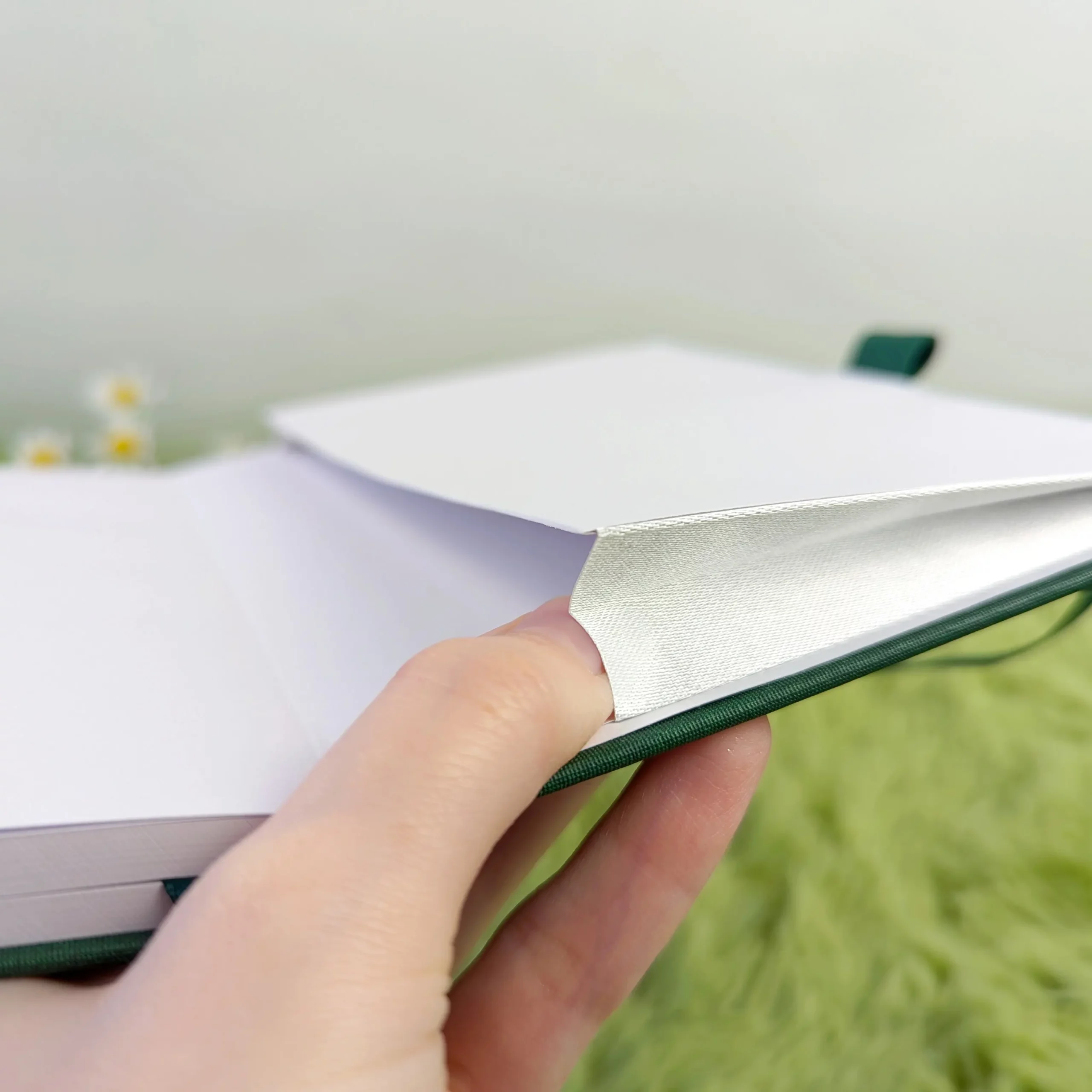 Druidic Sword Dot Grid Notebook in Dark Green, photo 7