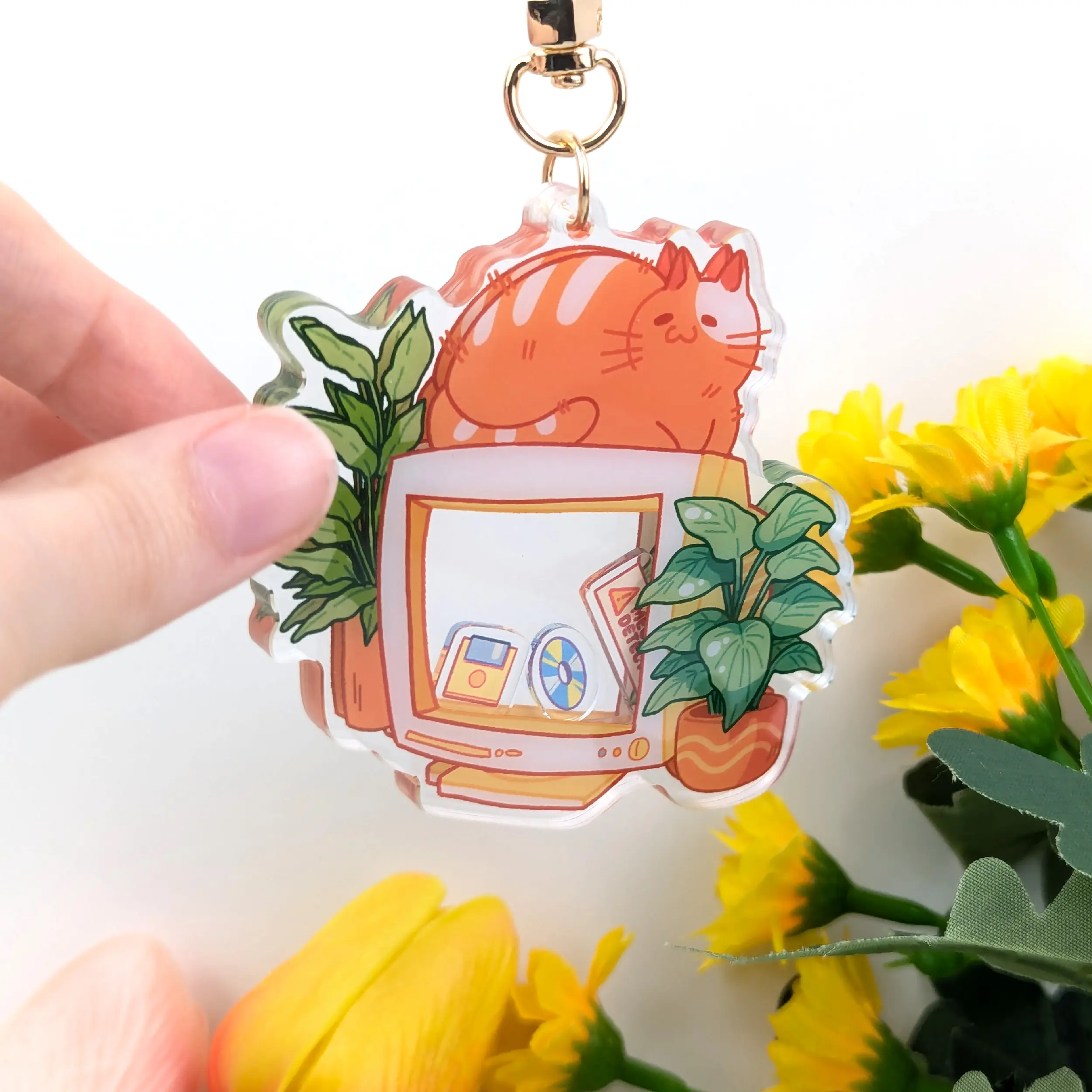 CRT Monitor Cat Shaker Charm, photo 10