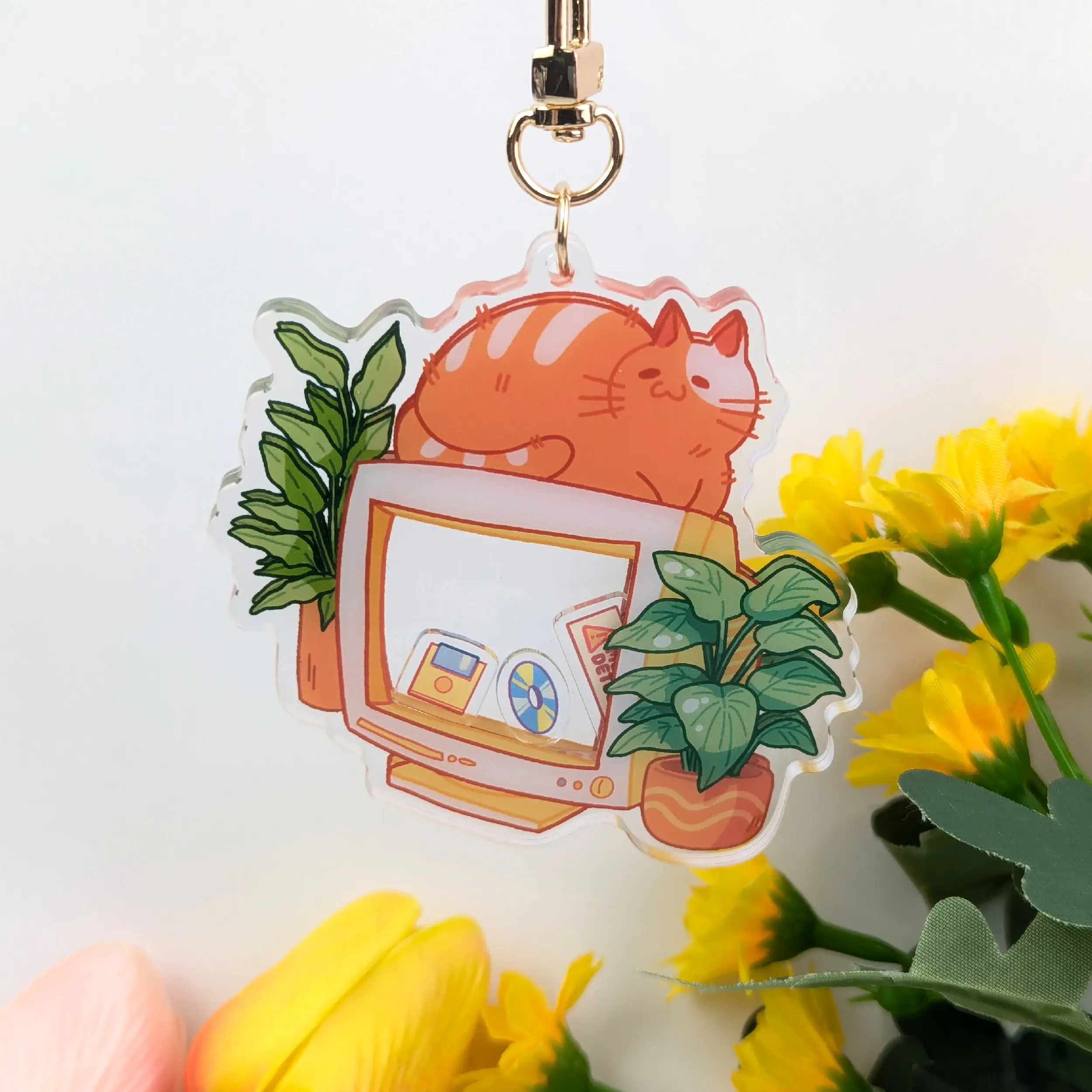 CRT Monitor Cat Shaker Charm, photo 9