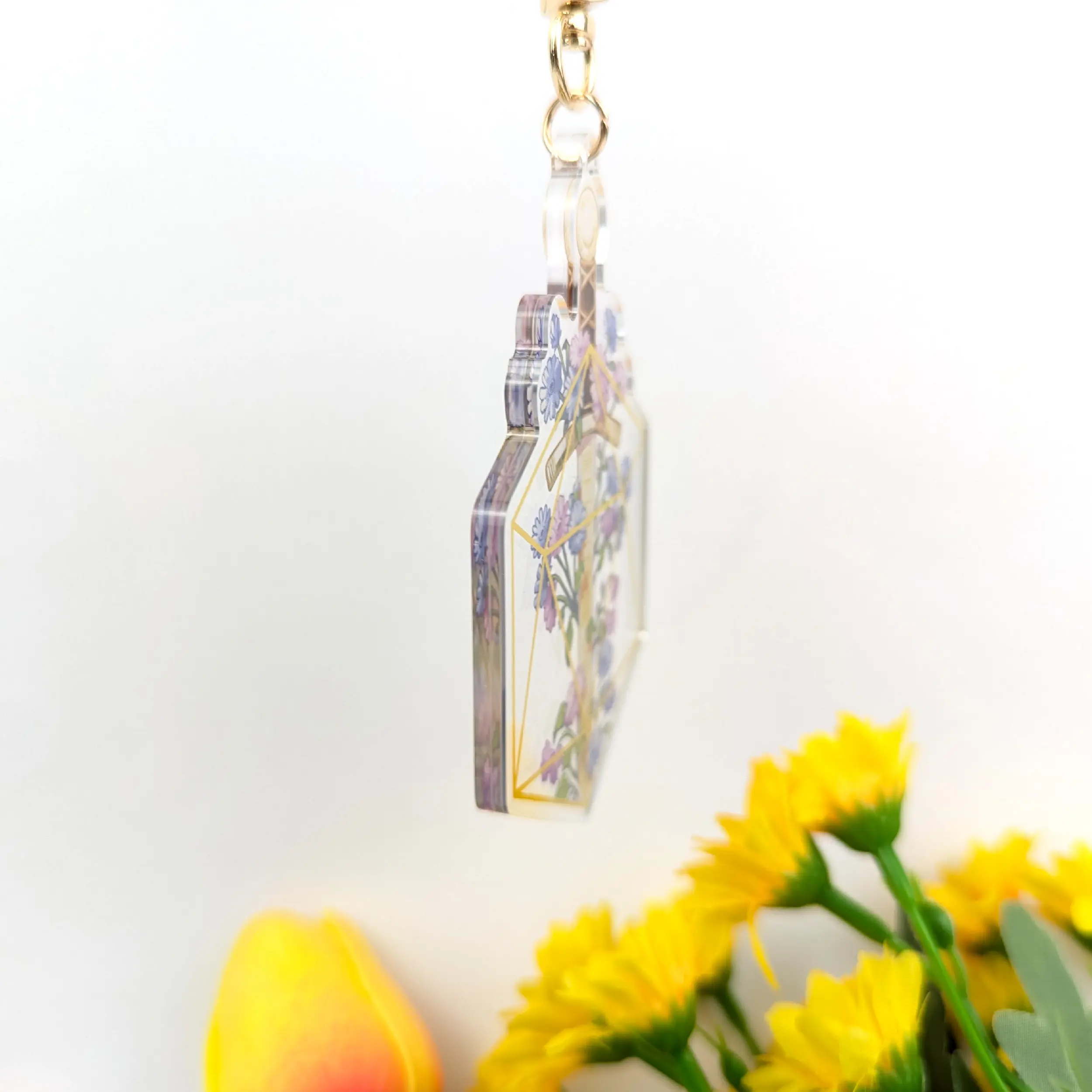 Excalibur, Gold Foil Acrylic Charm, photo 10