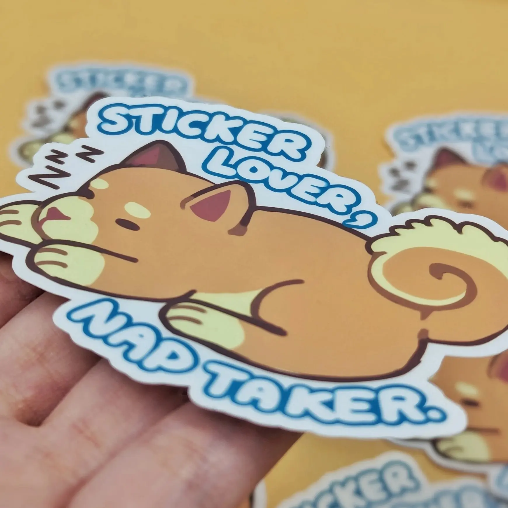 Sticker Lover Nap Taker Vinyl Sticker, photo 6