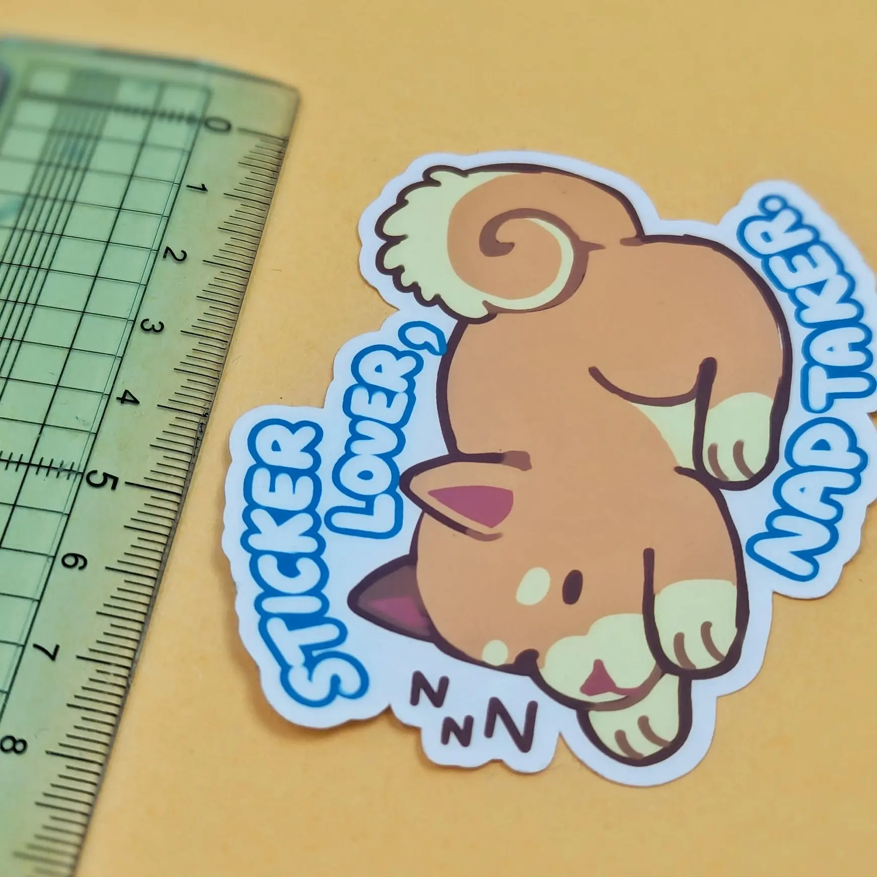 Sticker Lover Nap Taker Vinyl Sticker, photo 5