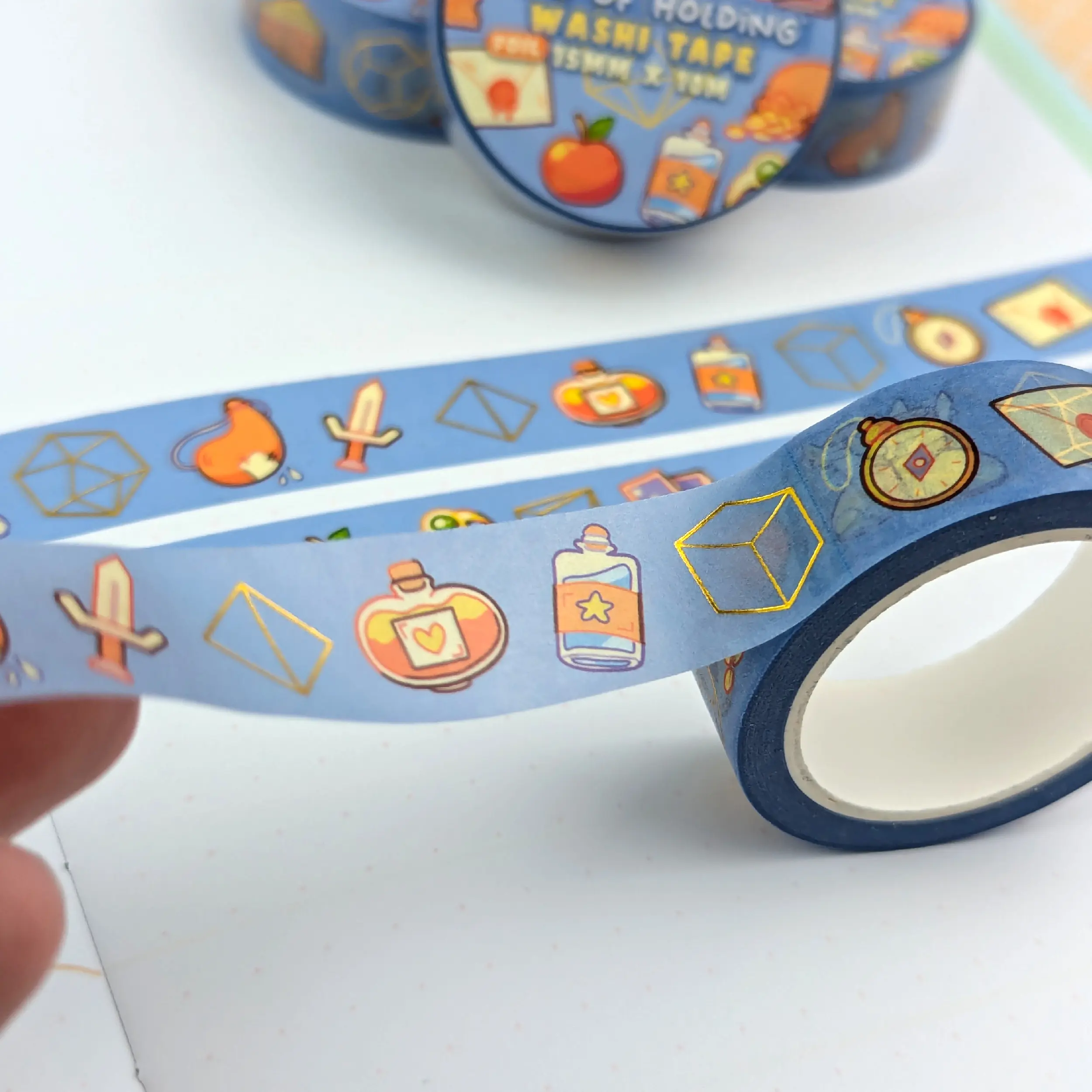 Bag Of Holding Foil Washi Tape, photo 6