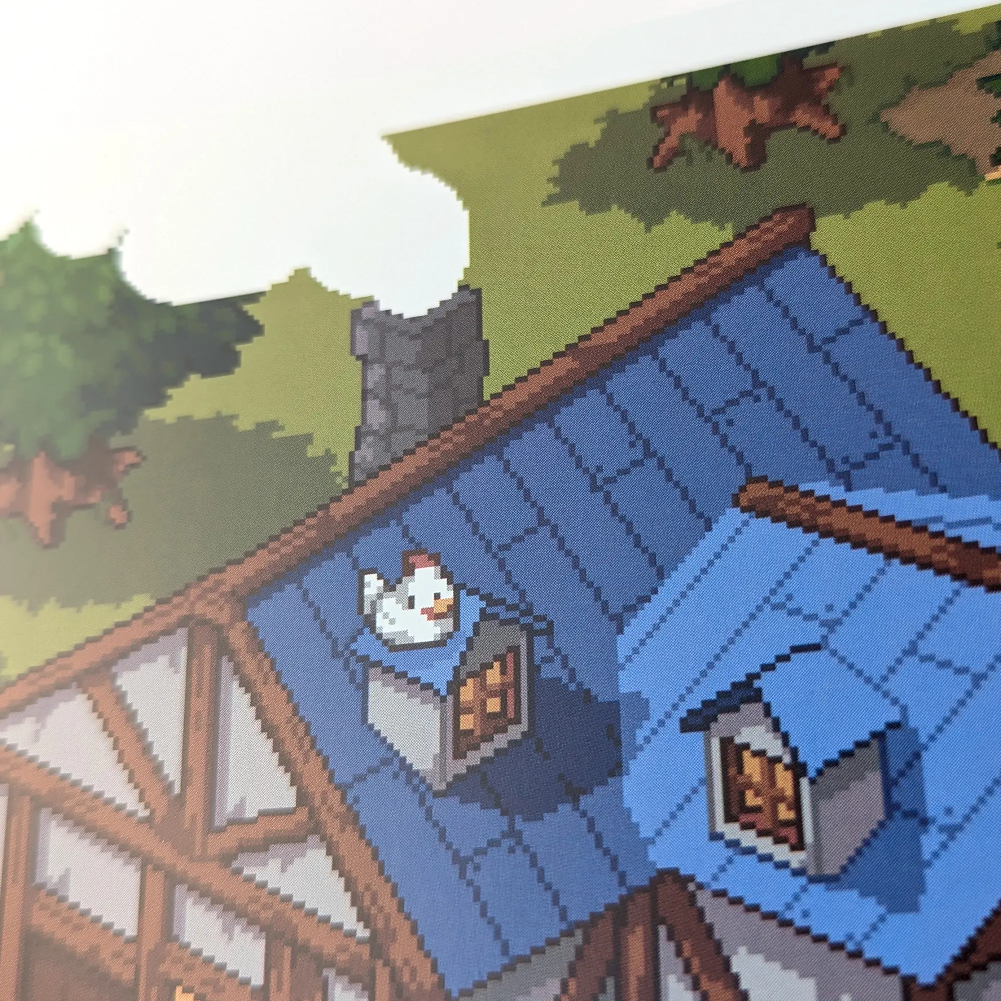 Pixel Art Cottage, Art Print, photo 4