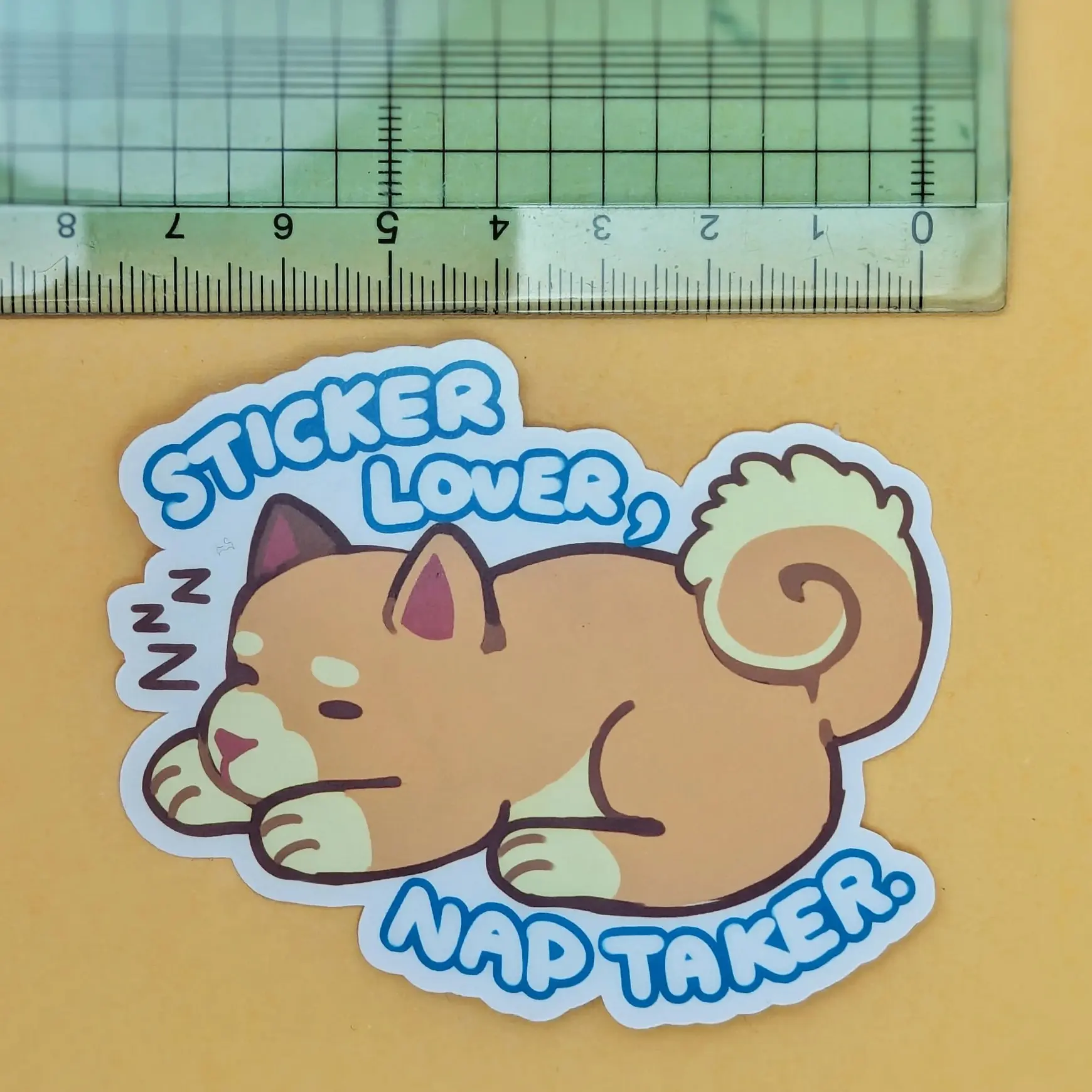 Sticker Lover Nap Taker Vinyl Sticker, photo 4