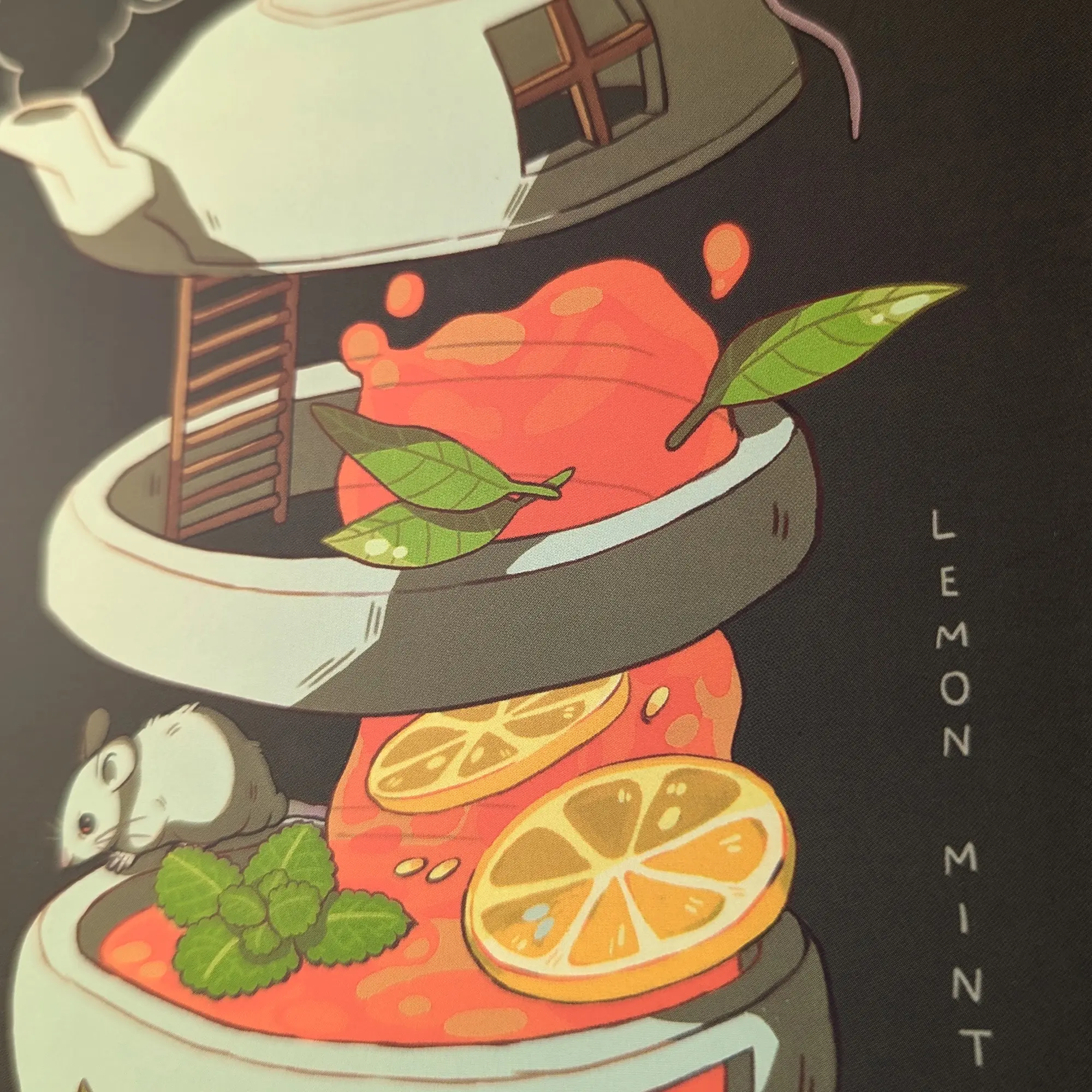 Lemon Mint Tea, Art Print, photo 3
