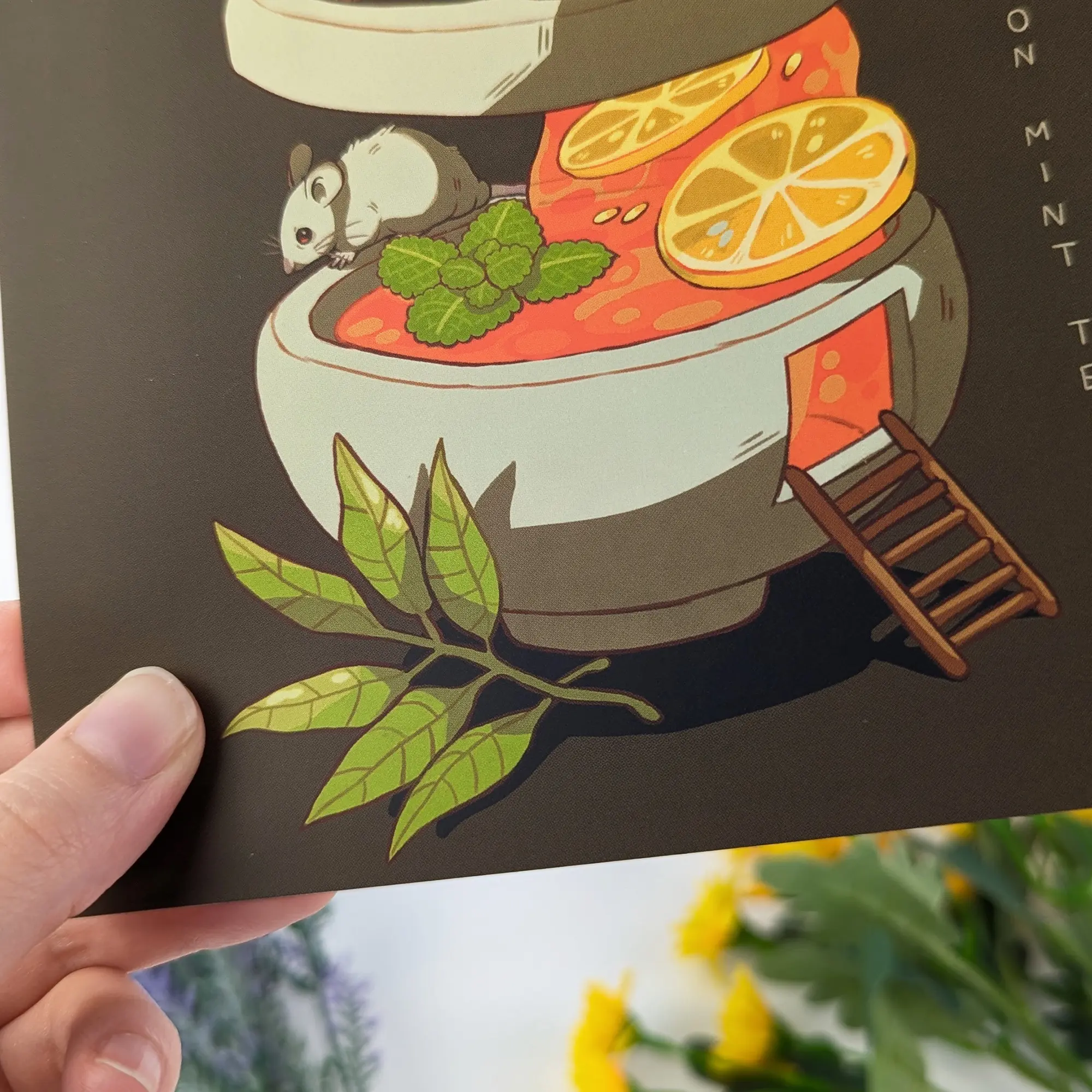 Lemon Mint Tea, Art Print, photo 2
