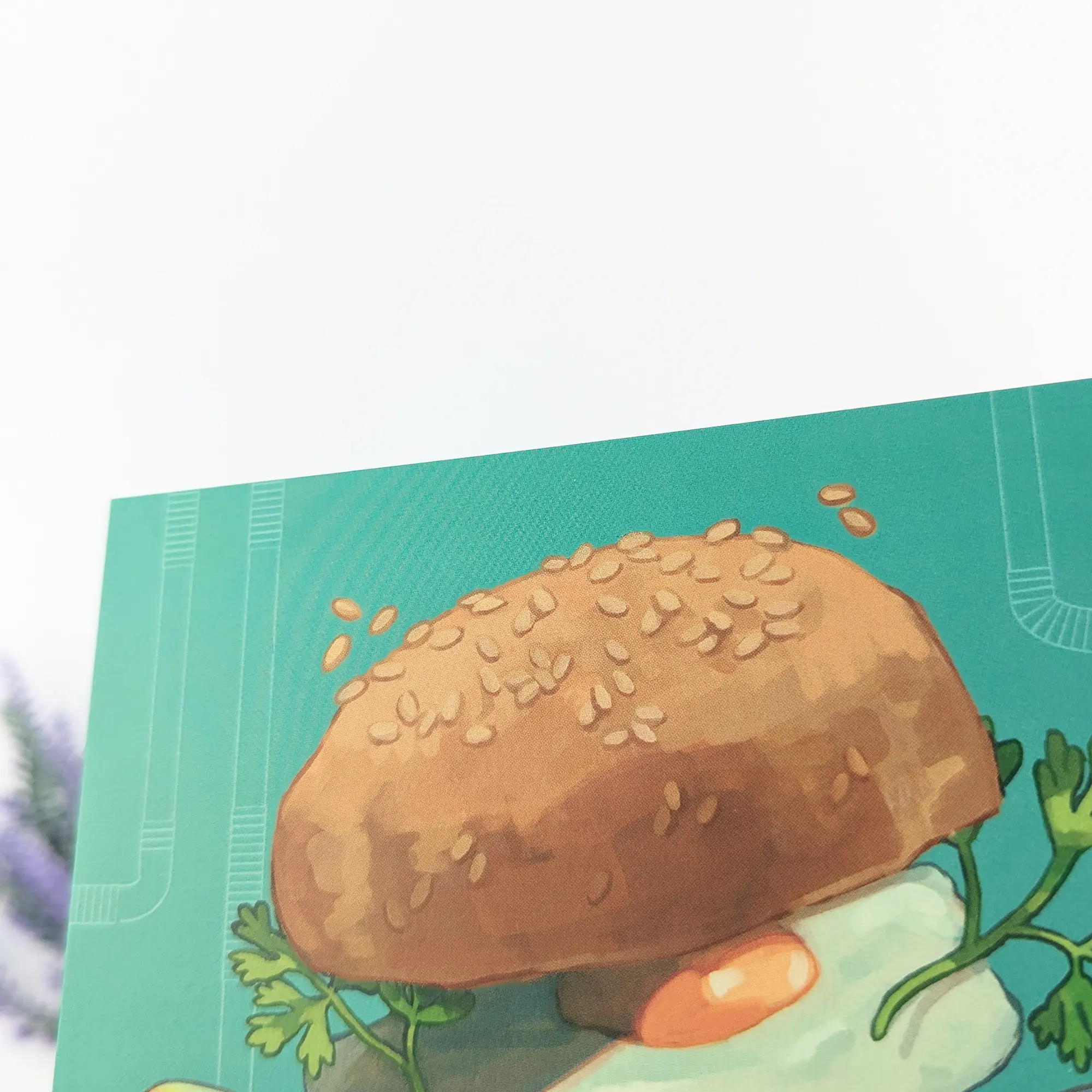 Retro Burger, Art Print, photo 6