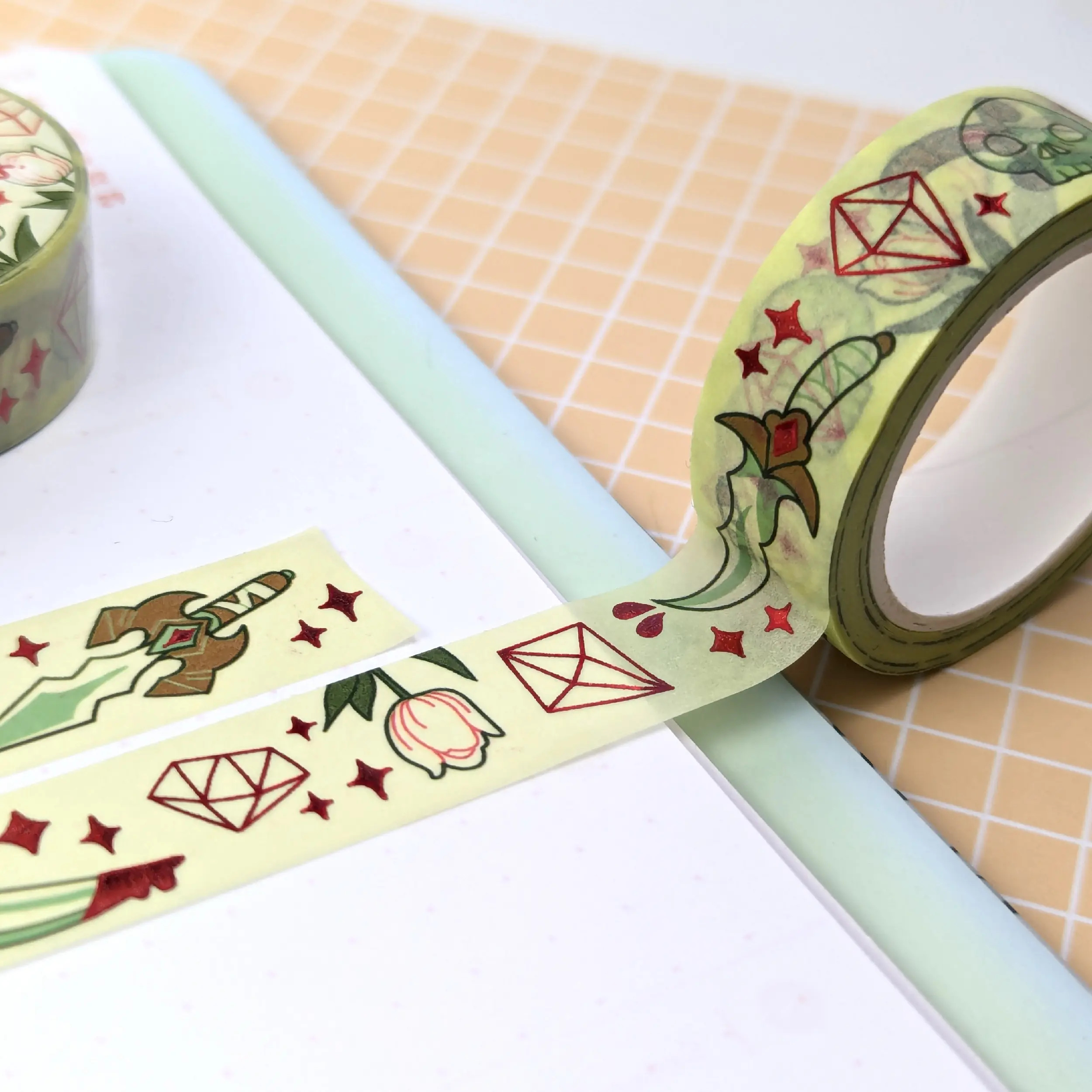 Rogues Pockets Foil Washi Tape, photo 5