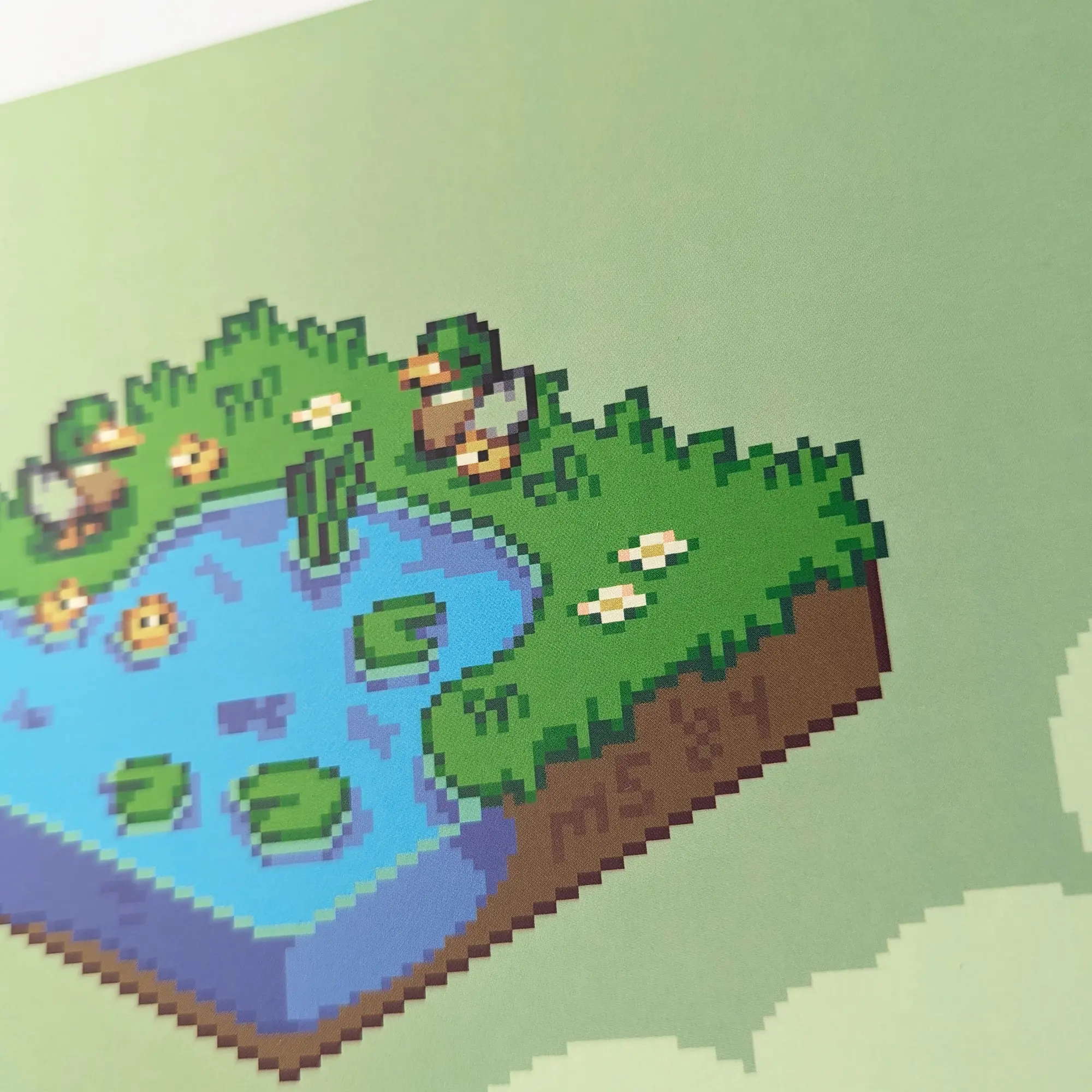 Tiny Duck Pond, Art Print, photo 2