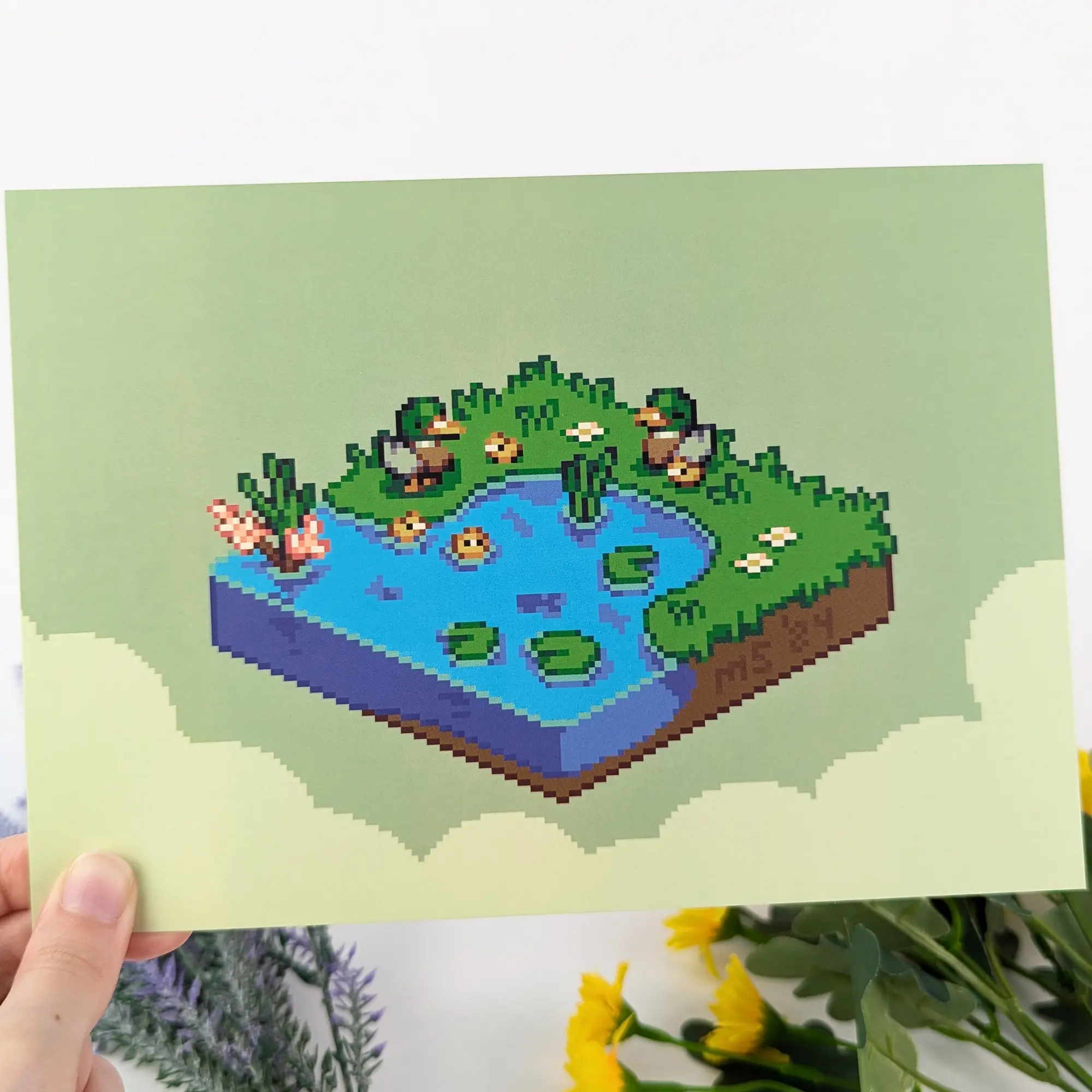 Tiny Duck Pond, Art Print, photo 4