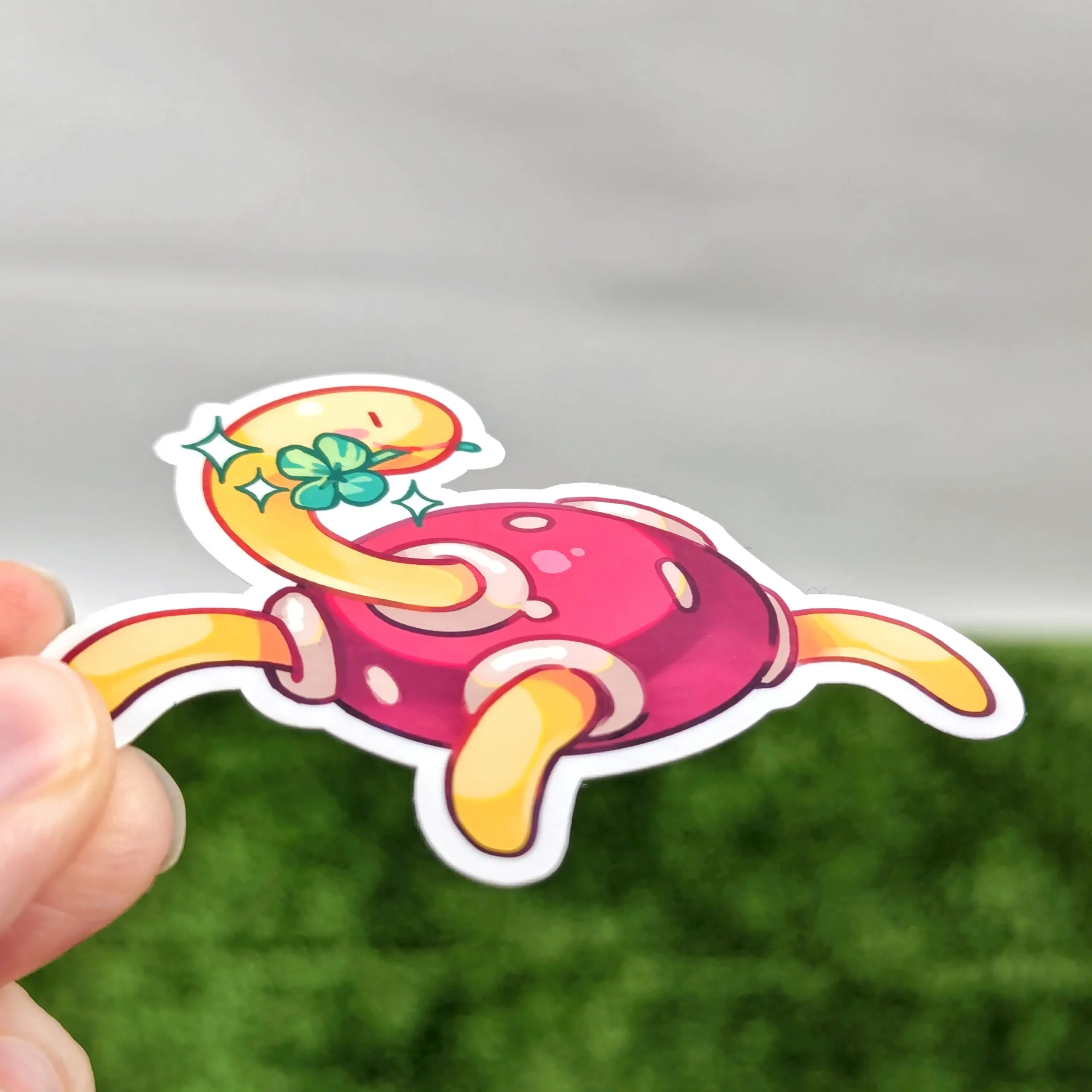Lucky Shuckie Vinyl Sticker, photo 4