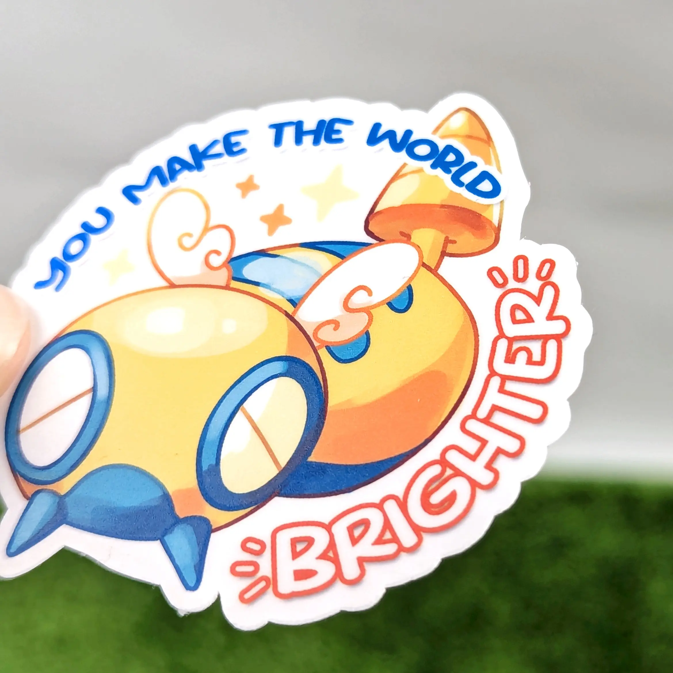 You Make the World Brighter, Vinyl Sticker, photo 3