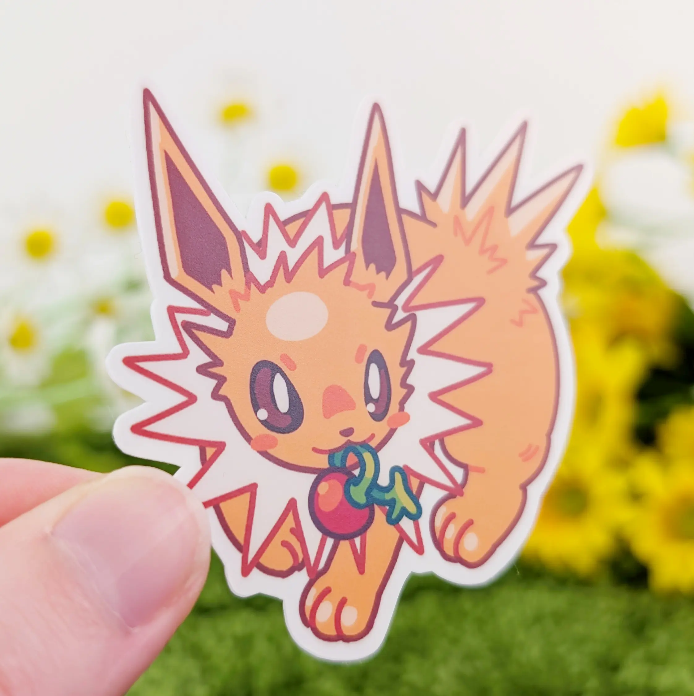 Shockingly Cute Vinyl Sticker, photo 2