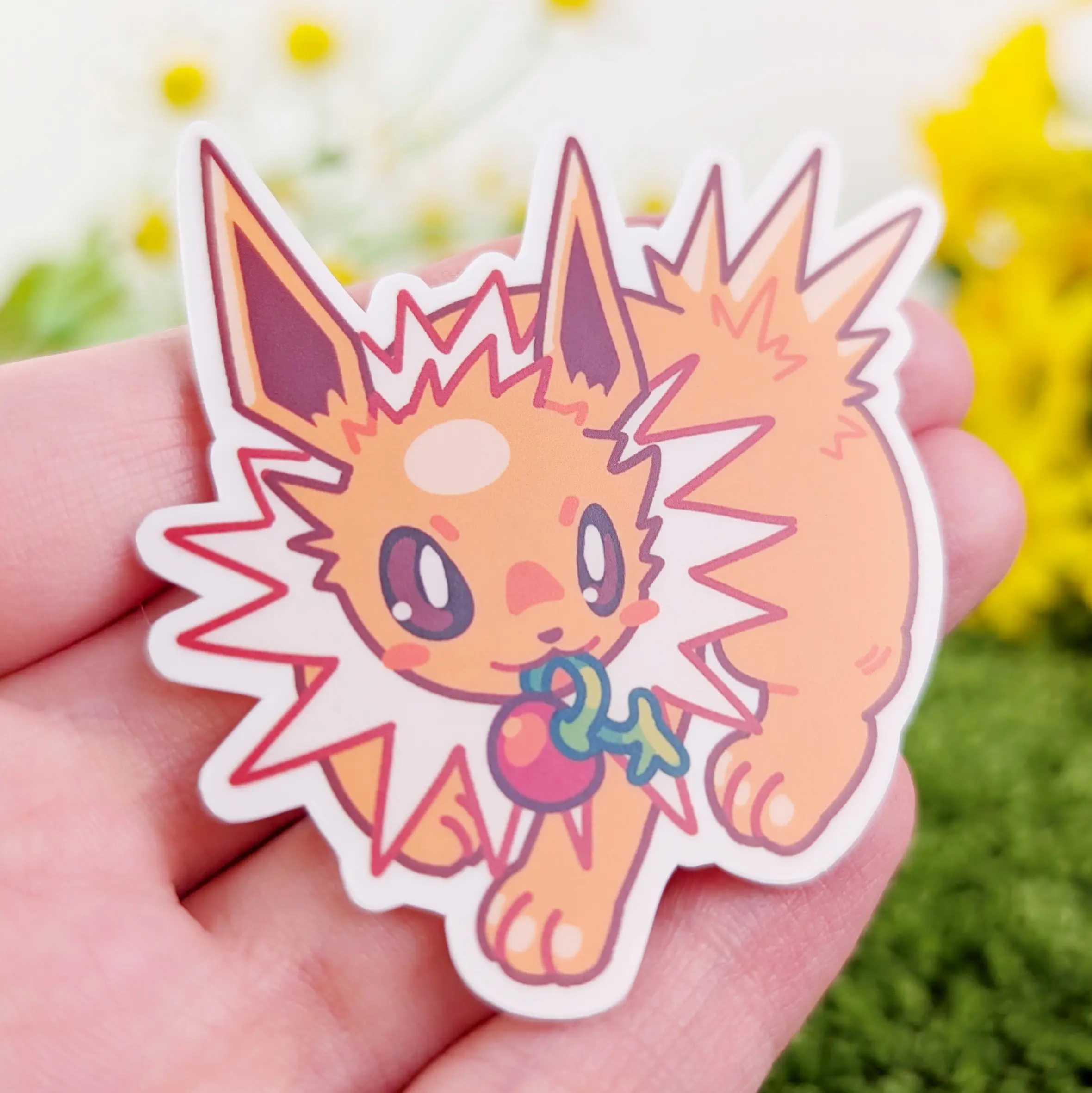 Shockingly Cute Vinyl Sticker, photo 4