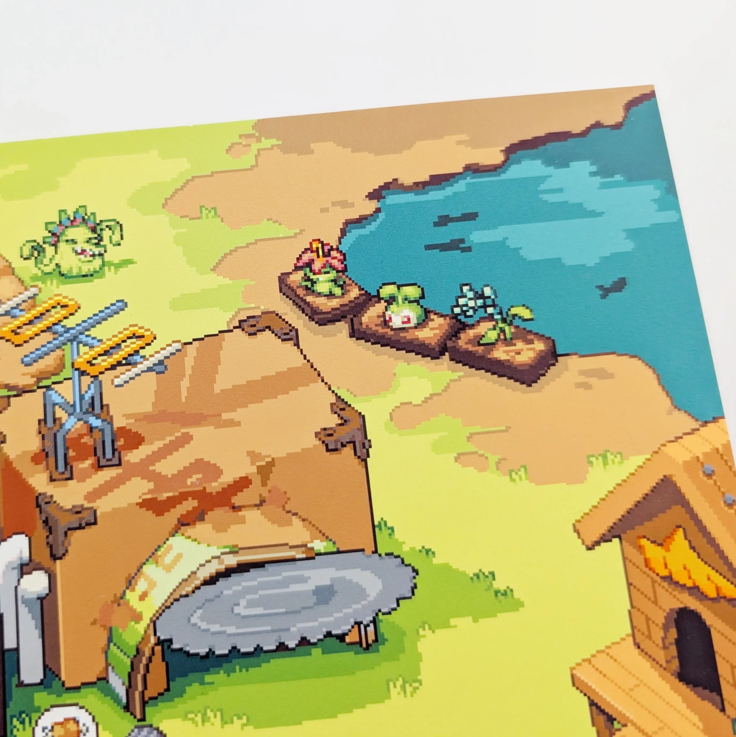File City Pixel Art, Art Print, photo 3