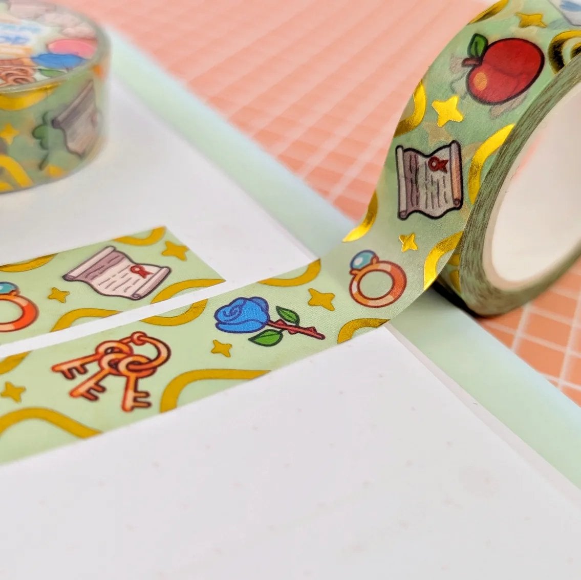 Roll For Loot Foil Washi Tape, photo 7