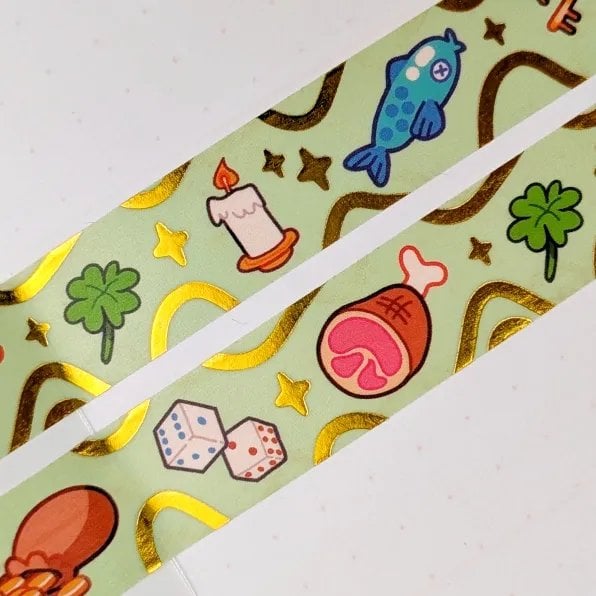 Roll For Loot Foil Washi Tape, photo 5