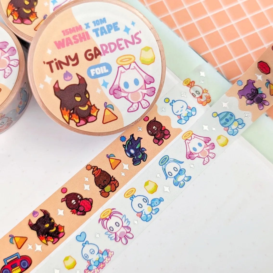 Tiny Gardens Foil Washi Tape, photo 4