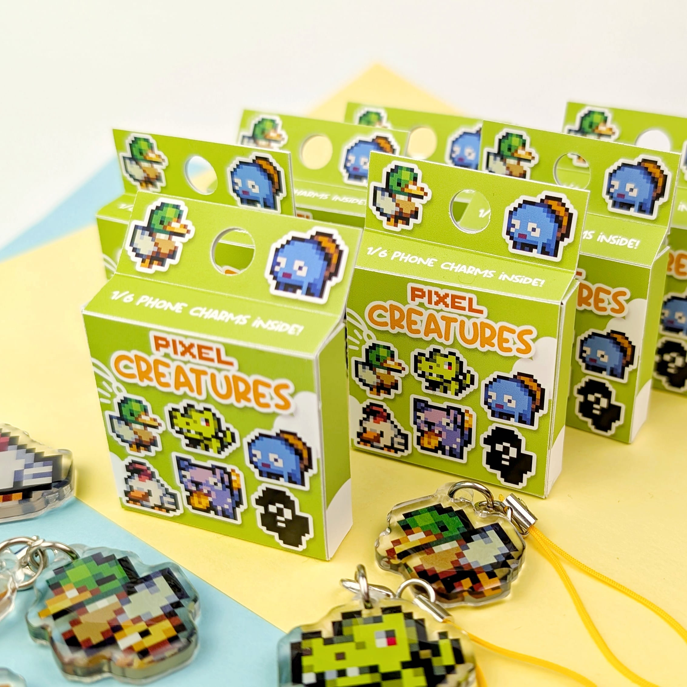 Pixel Creatures Phone Charm Blind Box, photo 8