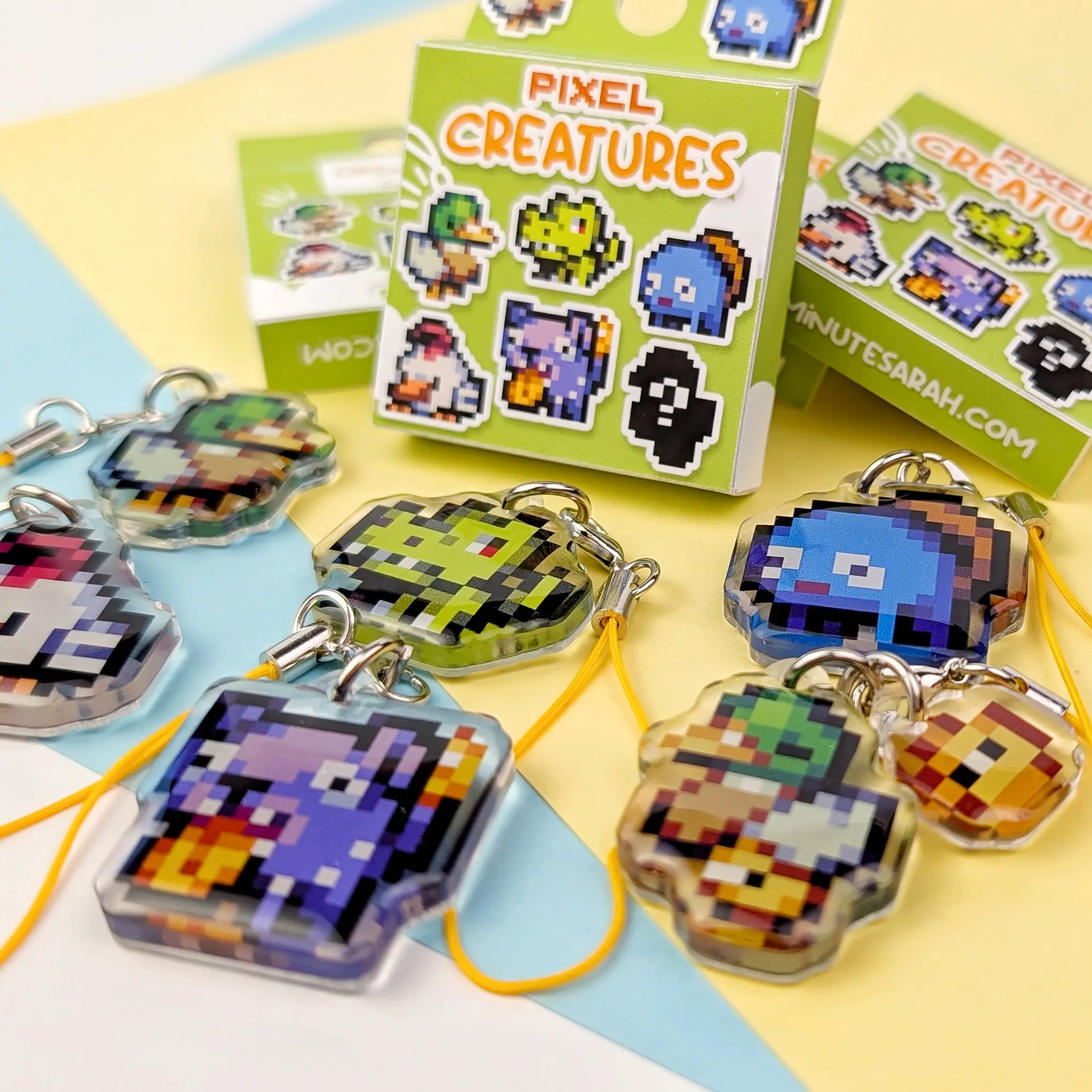 Pixel Creatures Phone Charm Blind Box, photo 3
