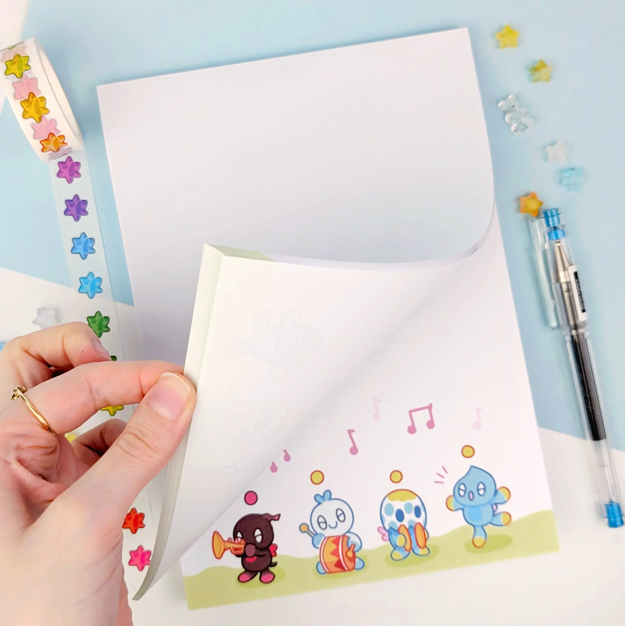 Chao Band A5 Notepad, photo 3