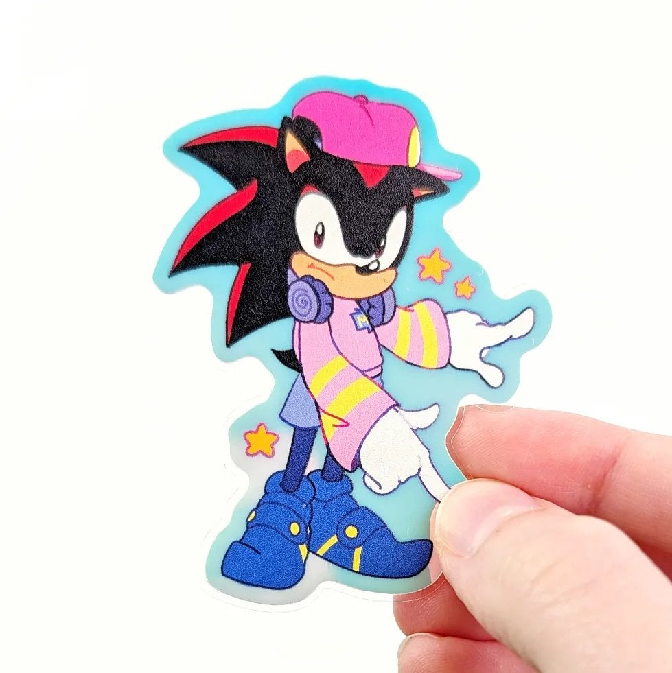 Shadow, Holographic & Glow In the Dark Vinyl Sticker, photo 5