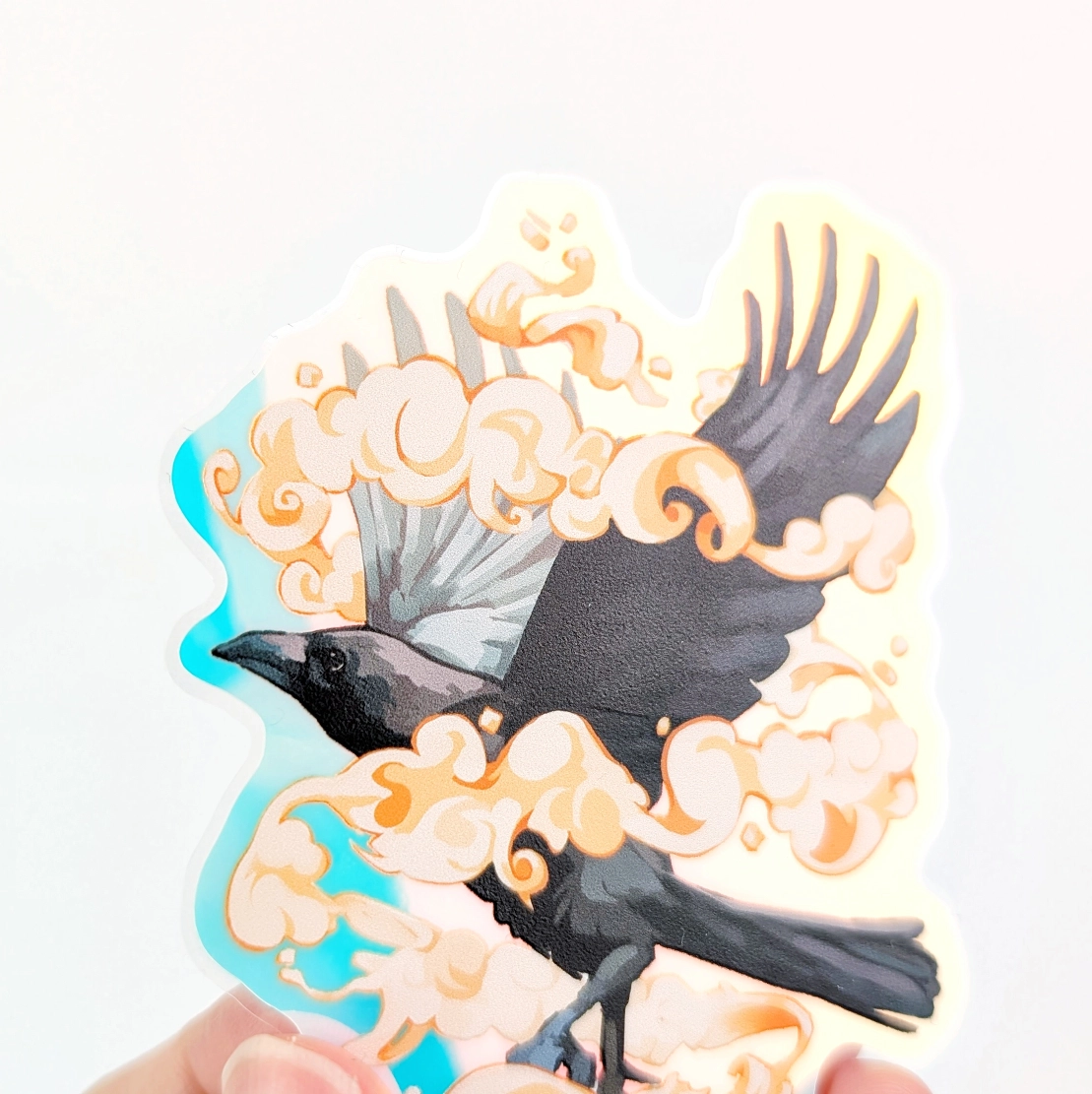 Fly High, Glow In The Dark Vinyl Sticker, photo 4
