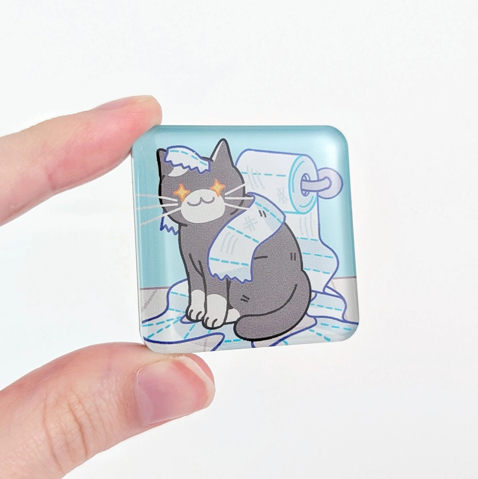 Cat Mischief Fridge Magnet Set, photo 4