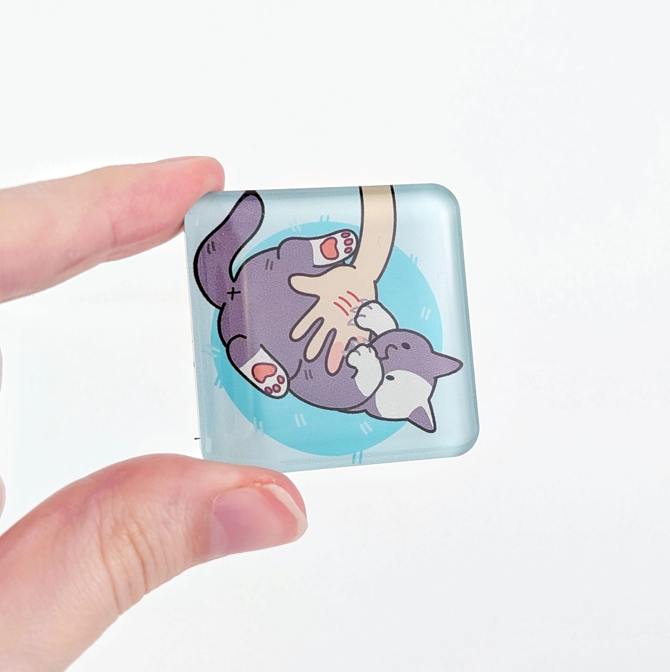 Cat Mischief Fridge Magnet Set, photo 3