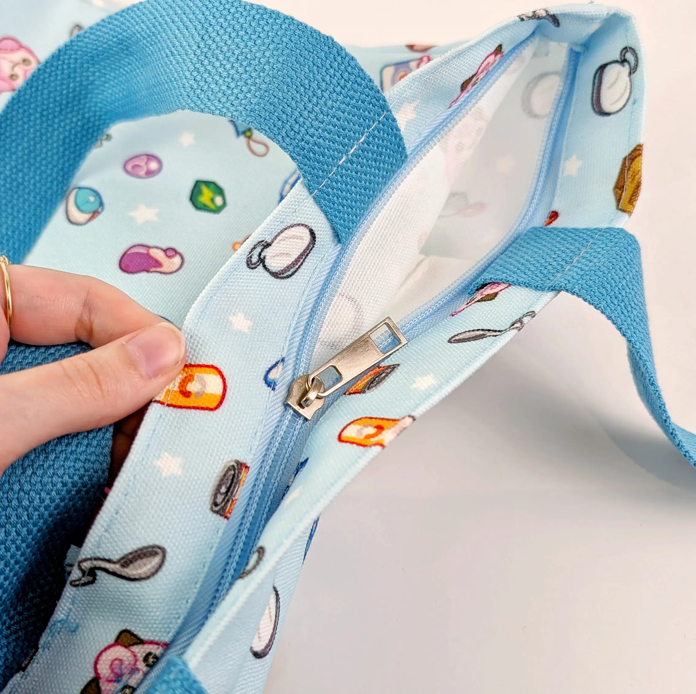Tiny PokeMart Zipper Tote Bag, photo 10