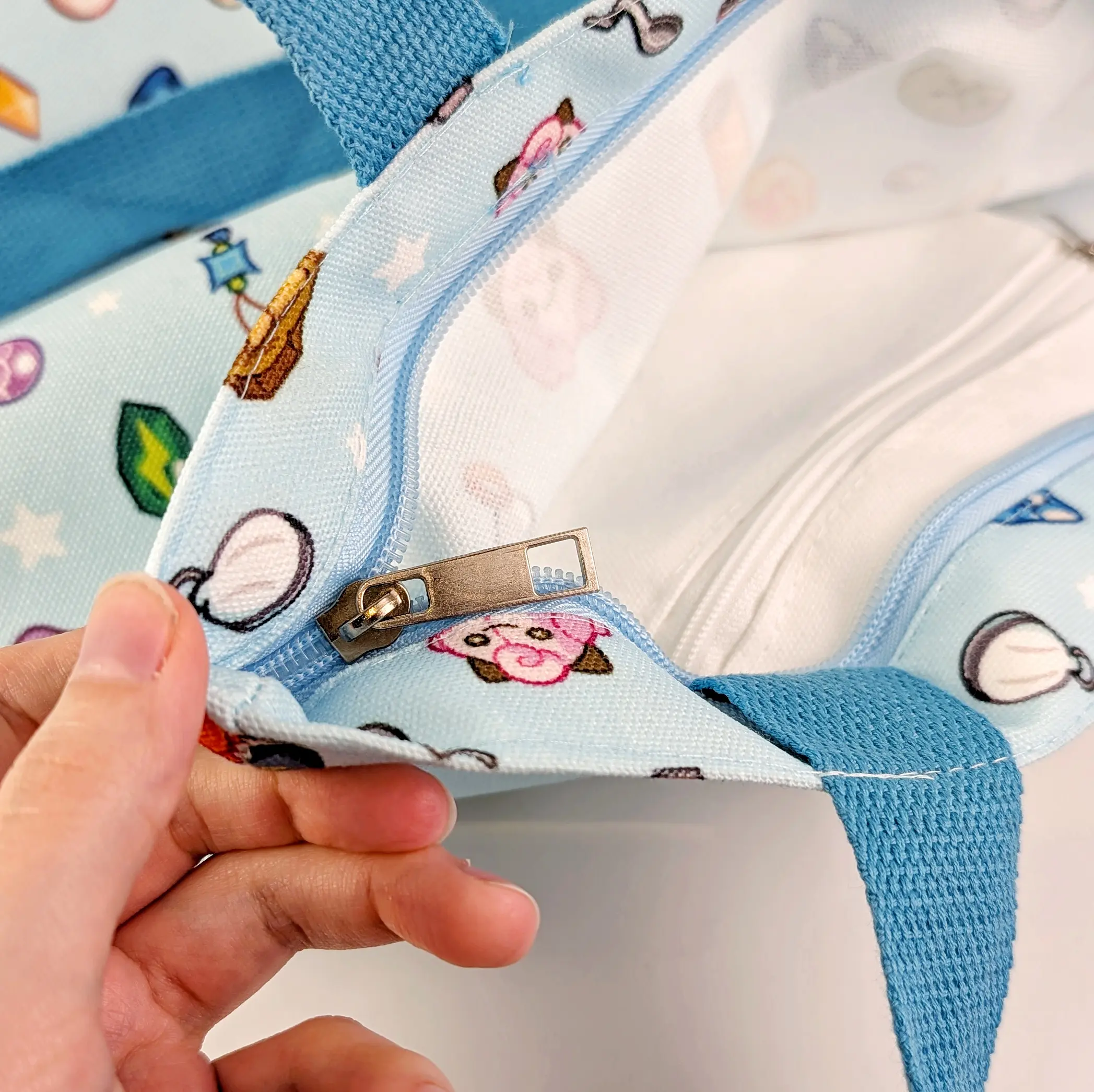 Tiny PokeMart Zipper Tote Bag, photo 11