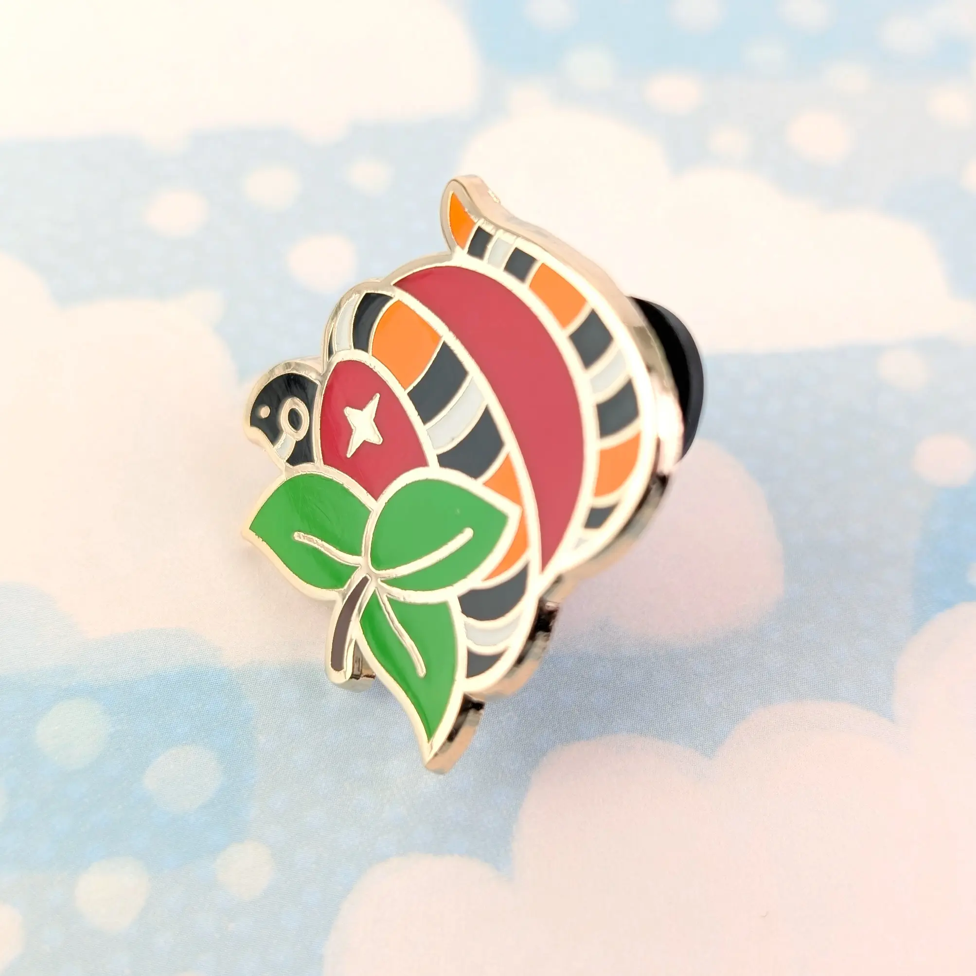 Poison Apple, Glow In The Dark Enamel Pin, photo 9