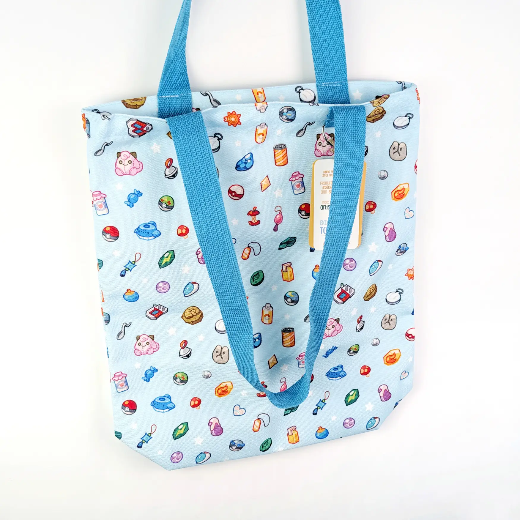 Tiny PokeMart Zipper Tote Bag, photo 3