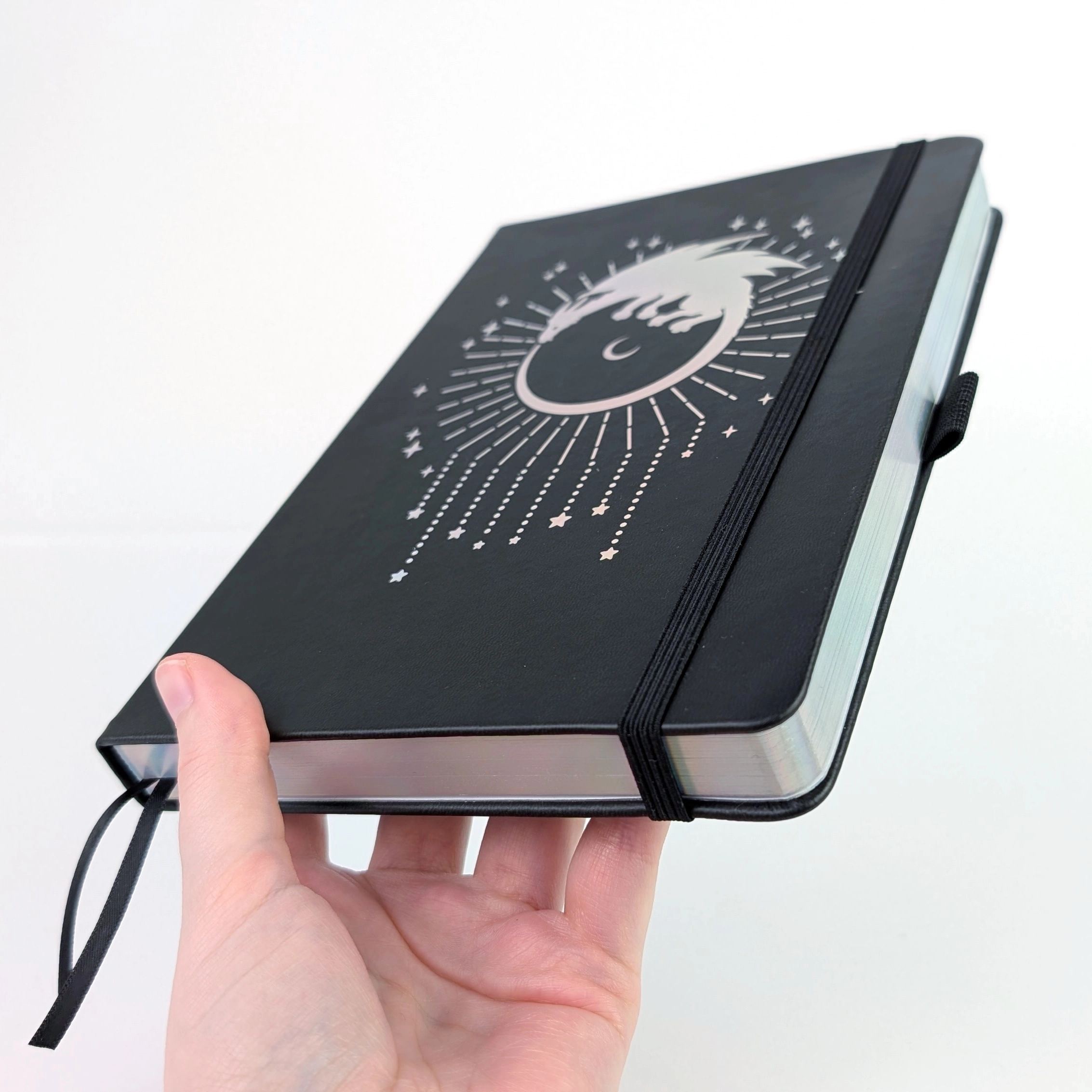 Dragon Dot Grid A5 Notebook, Black, photo 8