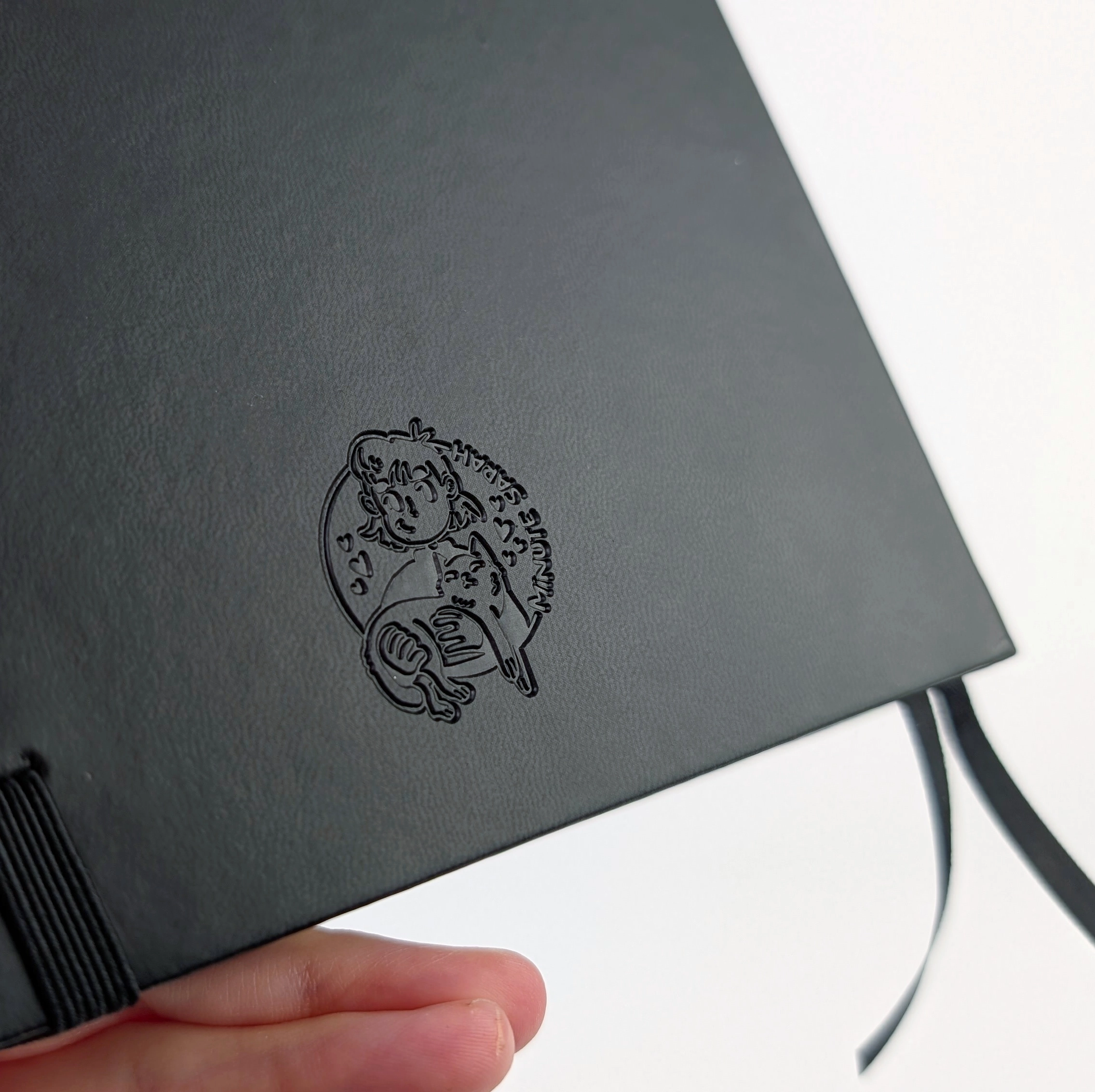 Dragon Dot Grid A5 Notebook, Black, photo 4