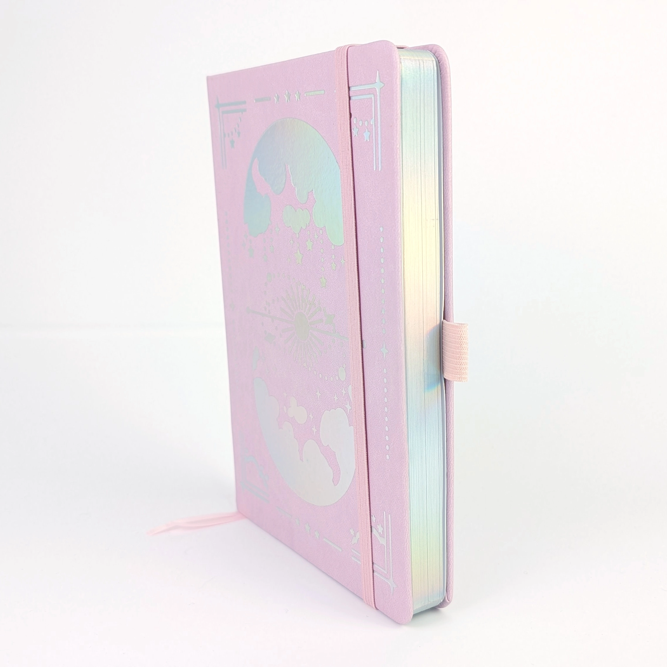 Tamago Galaxy Dot Grid A5 Notebook, Pink, photo 9
