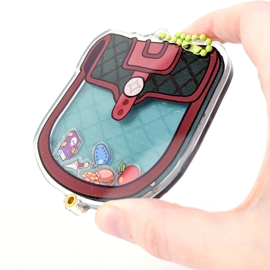 Satchel, Bag Of Holding Openable Shaker Charm, photo 3