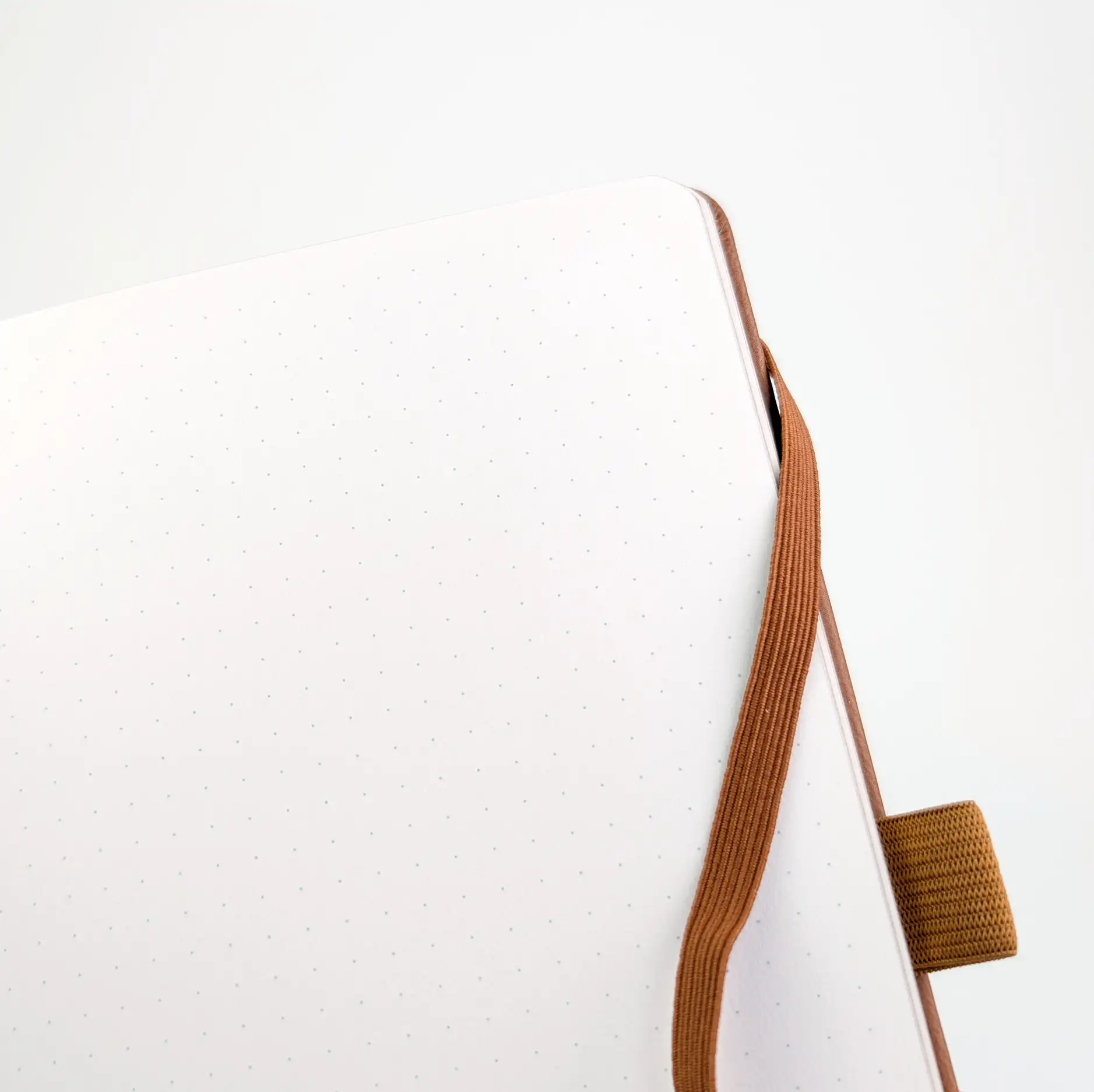 Life Is Chaos Dot Grid A5 Notebook, Brown, photo 3