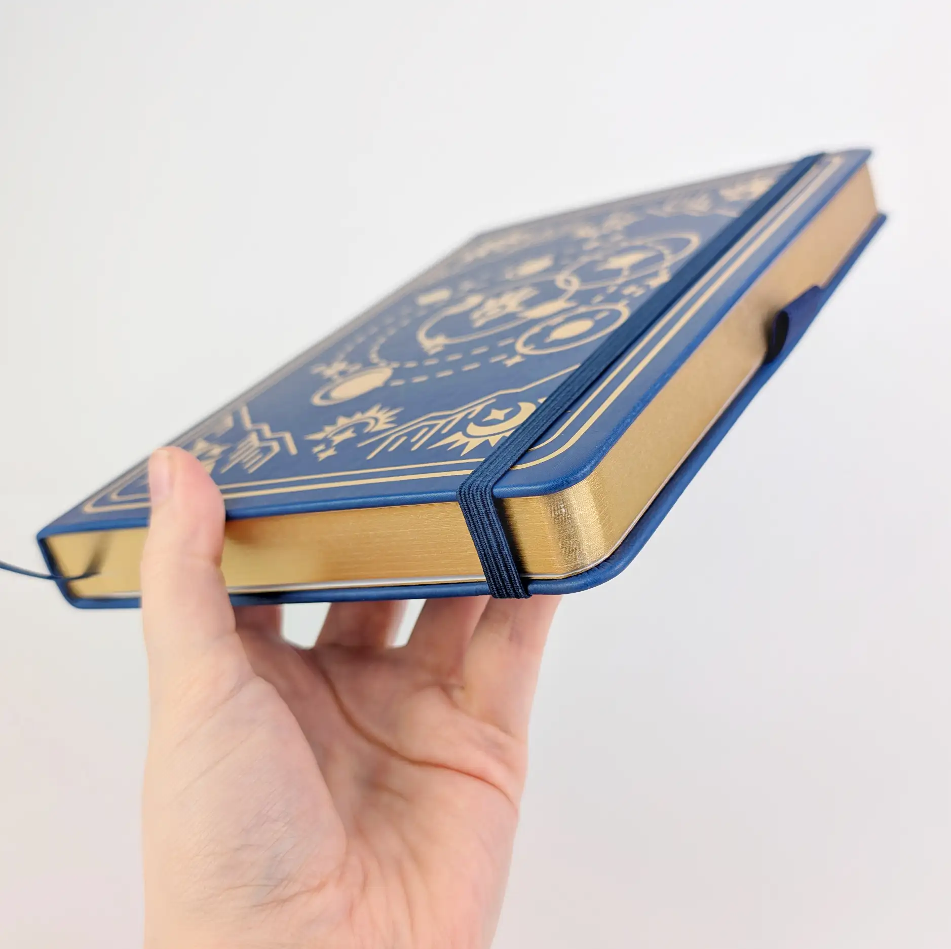 Populous Galaxy Dot Grid A5 Notebook, Navy, photo 4