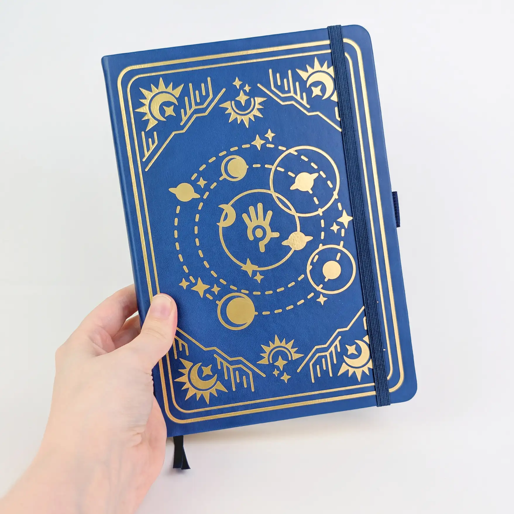 Populous Galaxy Dot Grid A5 Notebook, Navy, photo 2
