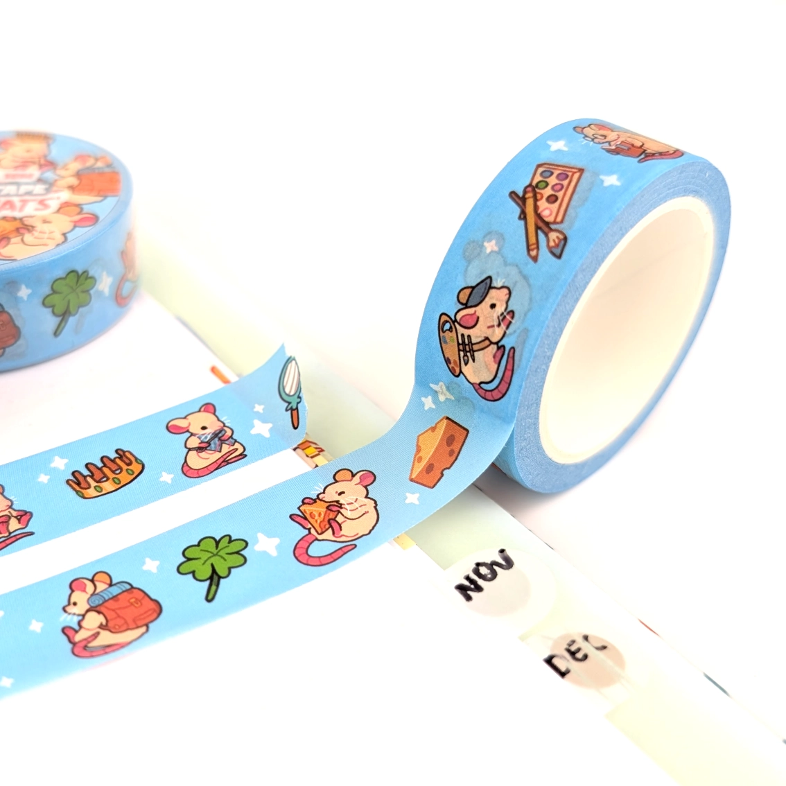 Tiny Rats Washi Tape, photo 2
