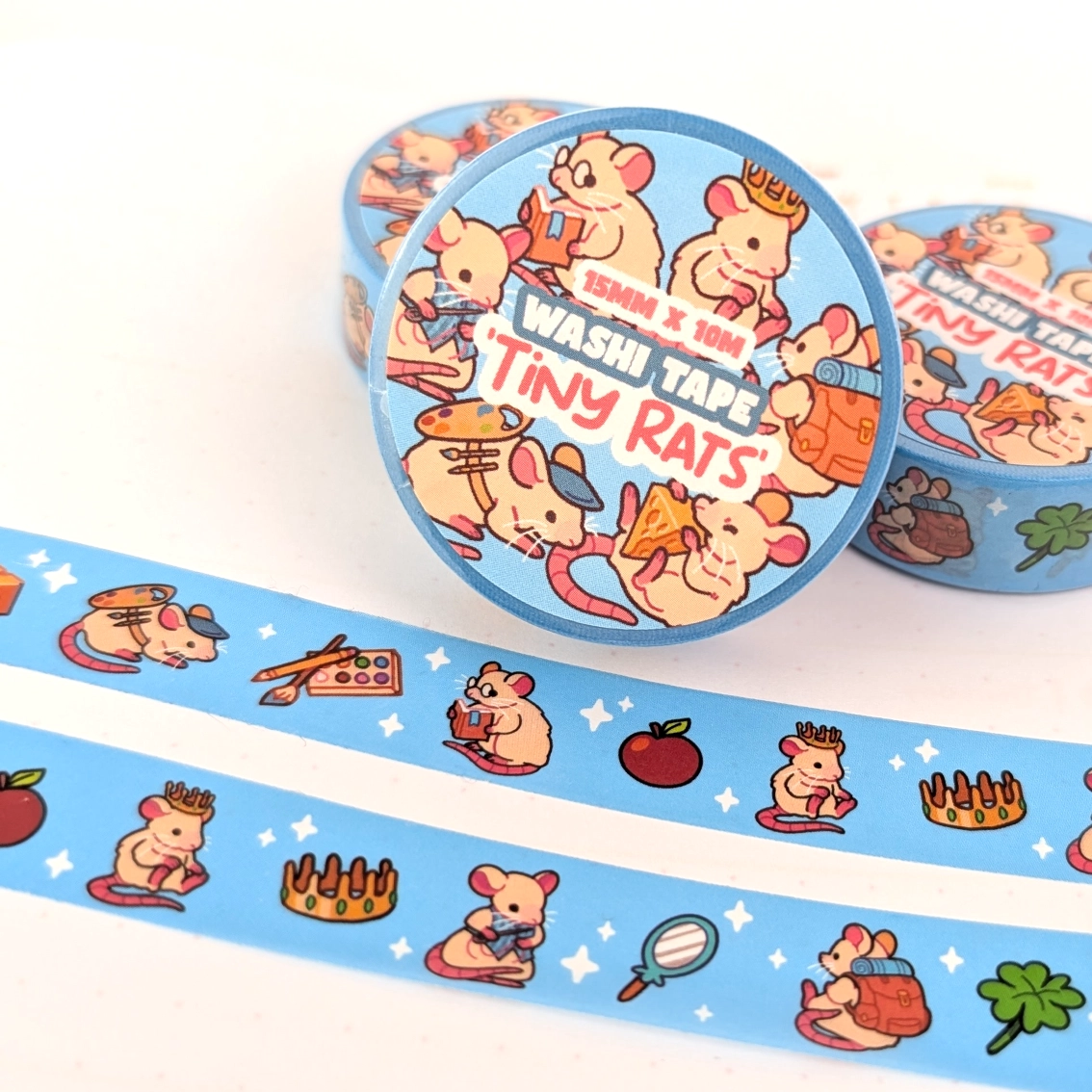 Tiny Rats Washi Tape, photo 6