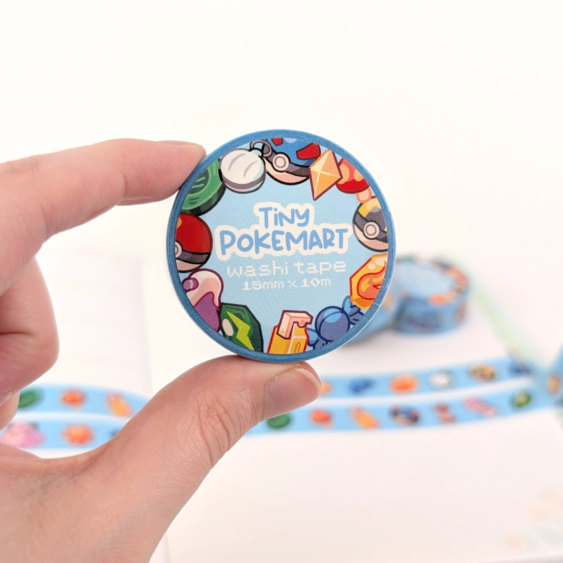 Tiny PokeMart Washi Tape, photo 3