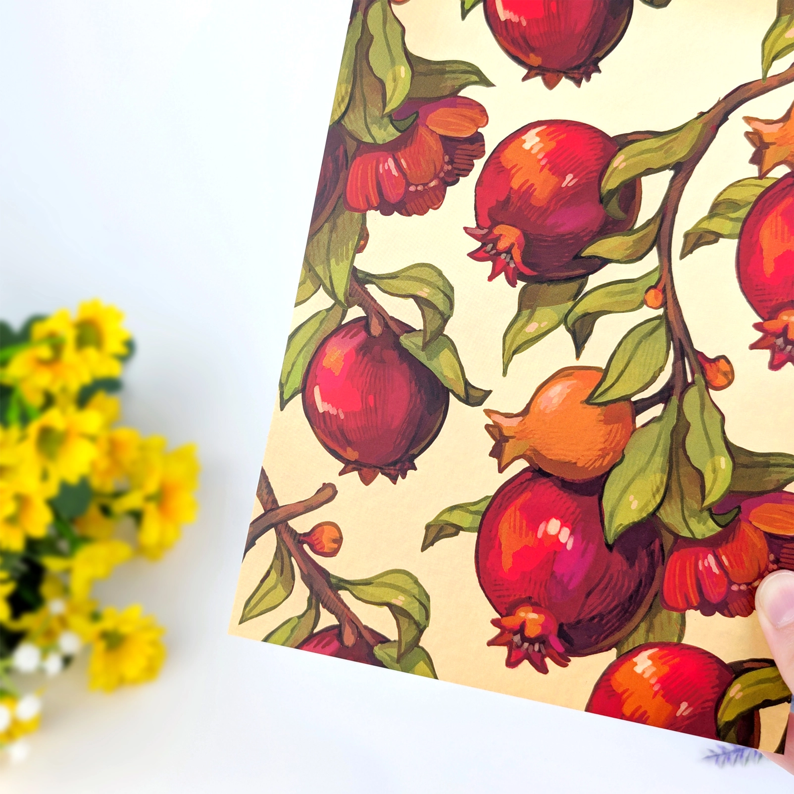 Pomegranate, Art Print, photo 3